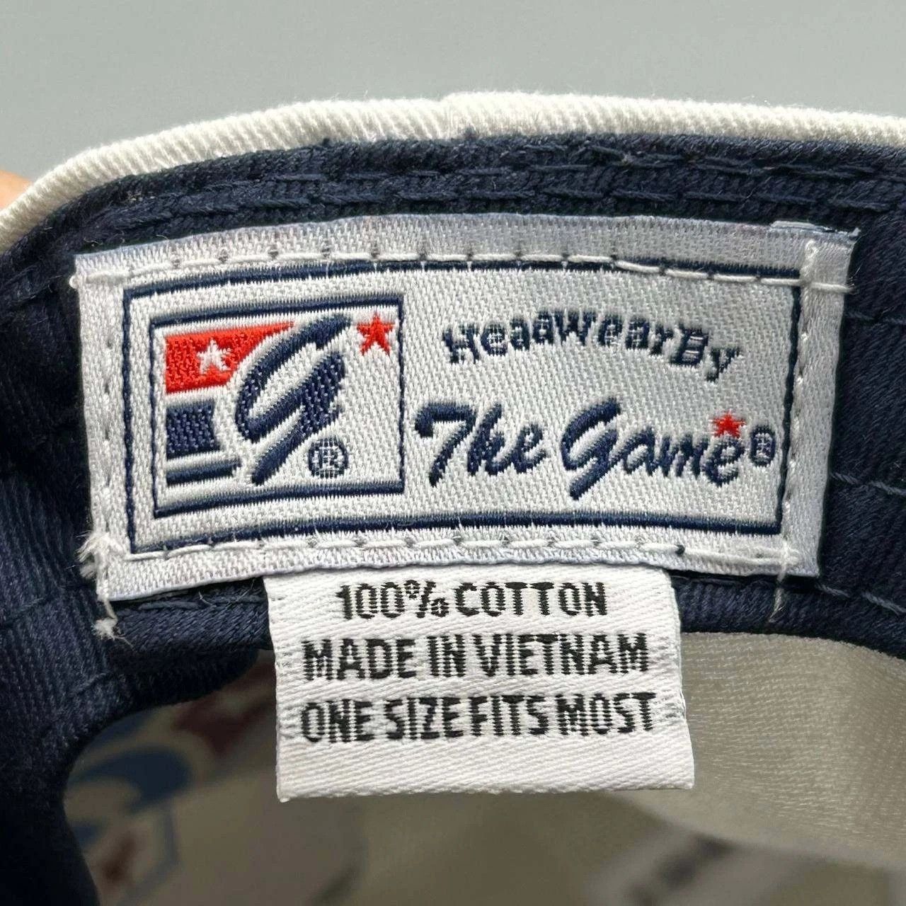 The Game Vintage Hoyas Georgetown University Hat Men NCAA Snap Back Size ONE SIZE - 4 Thumbnail