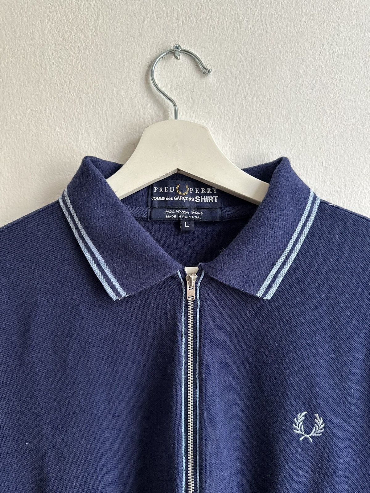Comme des Garcons Comme Des Garçons Fred Perry Vintage Rare Zipper Polos Size US L / EU 52-54 / 3 - 5 Thumbnail