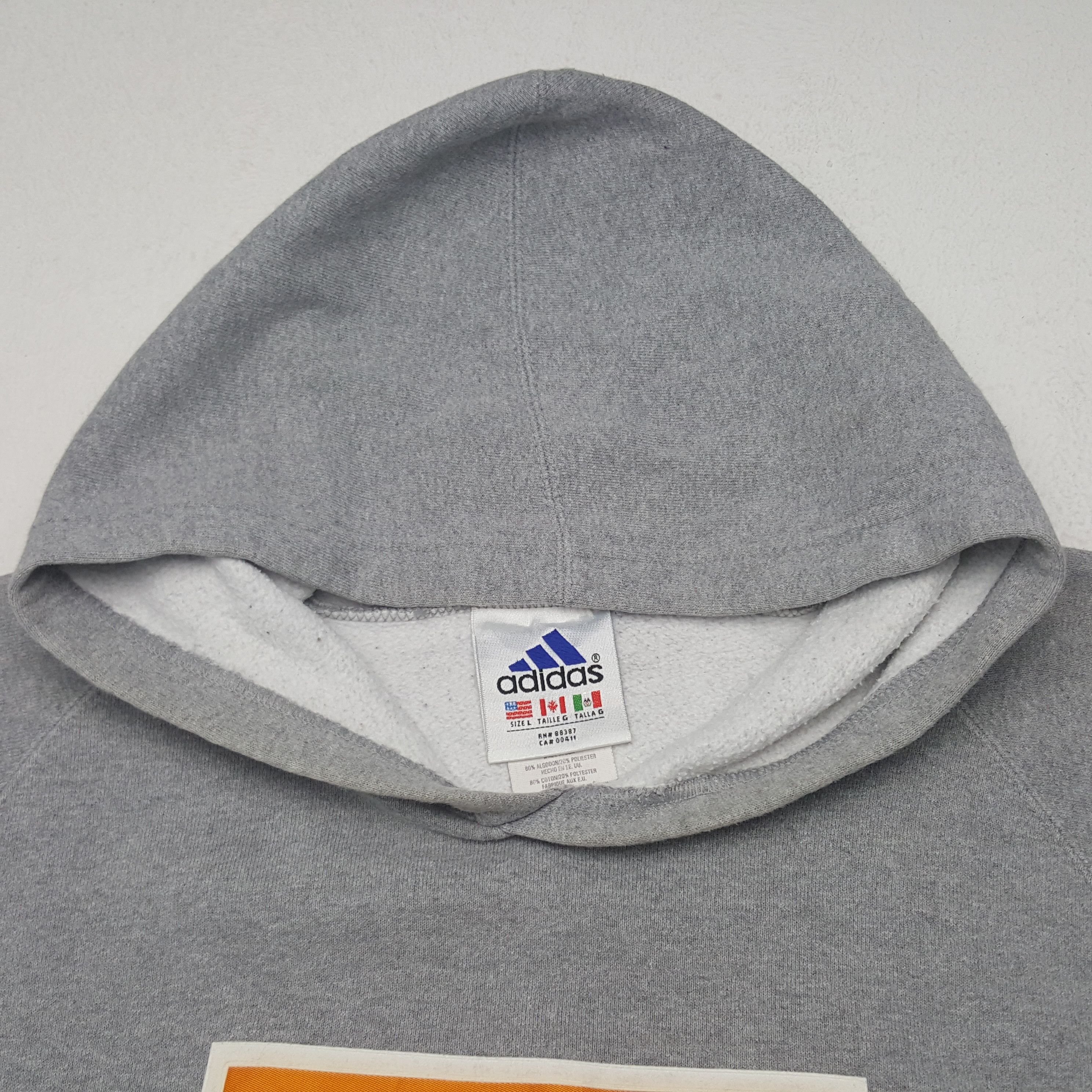 Adidas × NCAA × Vintage Vintage Adidas Tennessee Sportwear Hoodies Sweatshirt Size US XL / EU 56 / 4 - 4 Thumbnail