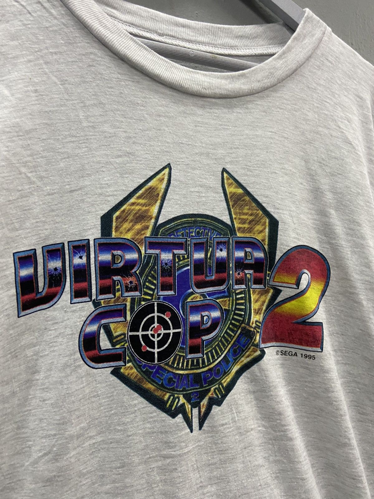 Vintage VINTAGE VIRTUA COP 2 1995 GAME SEGA LONG SLEEVE Size US L / EU 52-54 / 3 - 3 Thumbnail