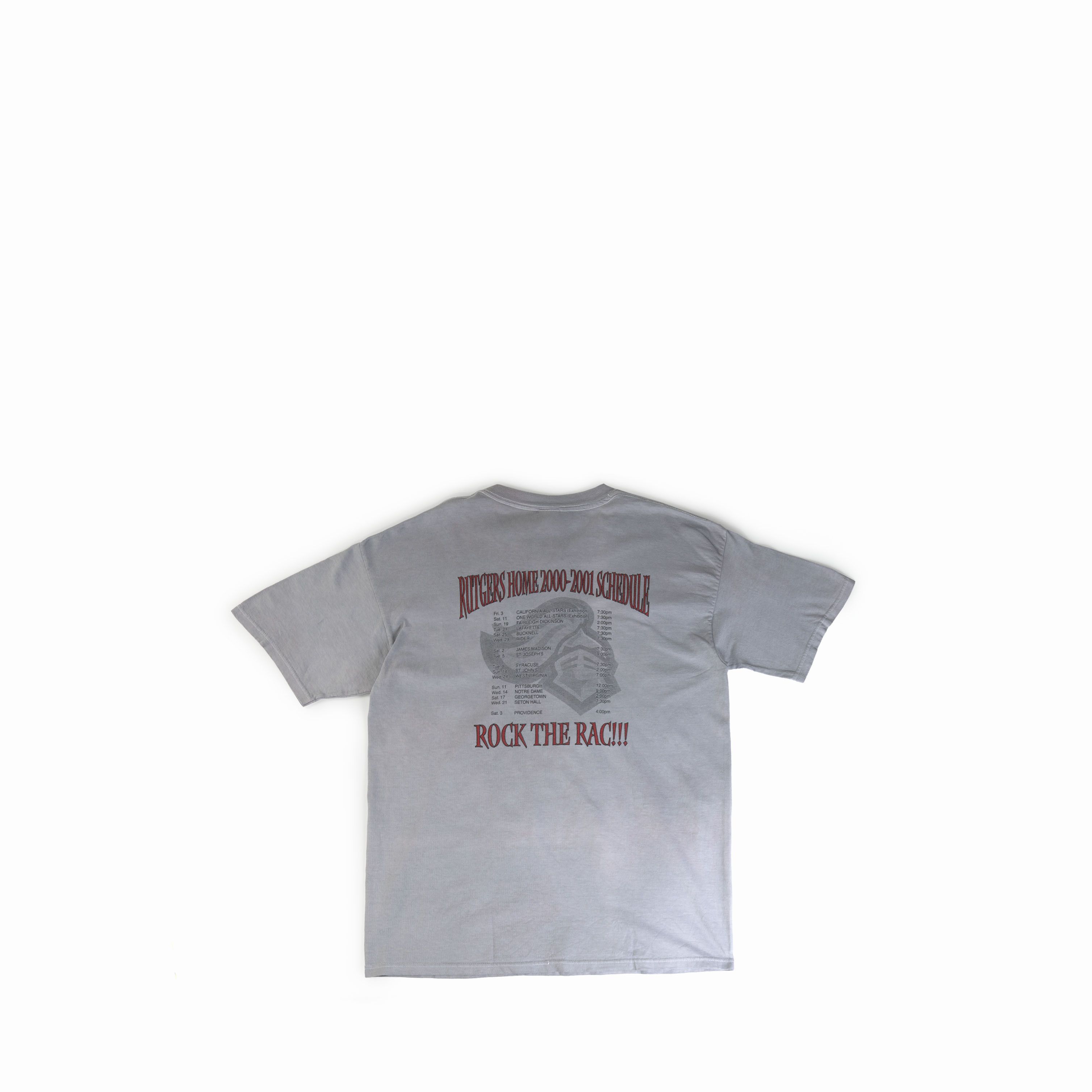 Vintage Vintage 2000 Friday The 13th Rutgers Tee Shirt Size US XL / EU 56 / 4 - 2 Thumbnail