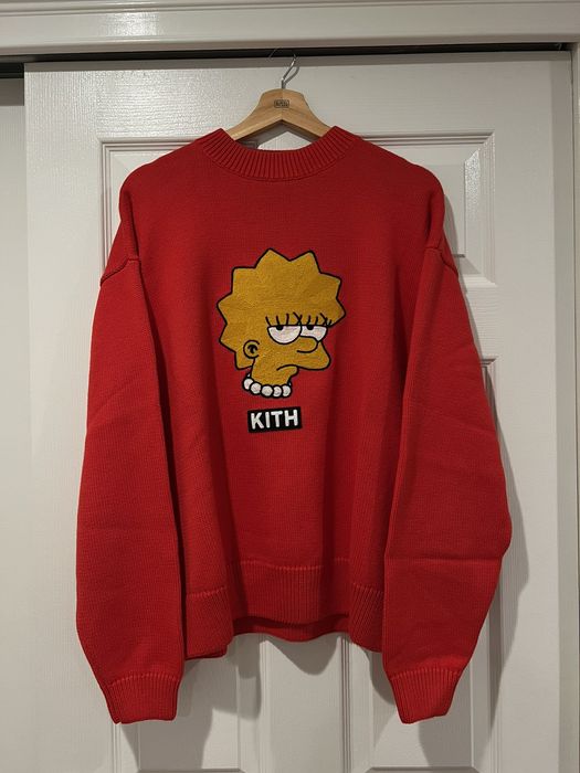 Kith Kith x The Simpsons Lisa Sweater size medium | Grailed