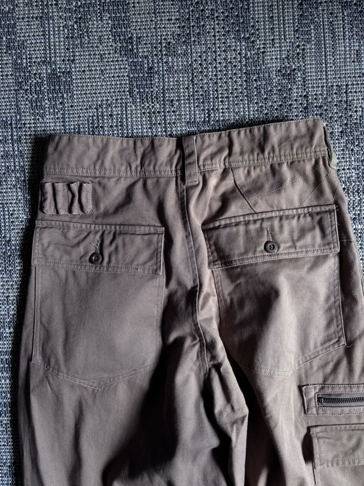 032c 032c Workshop Brown Utility Cargo Pants Red Logo Size US 30 / EU 46 - 5 Thumbnail