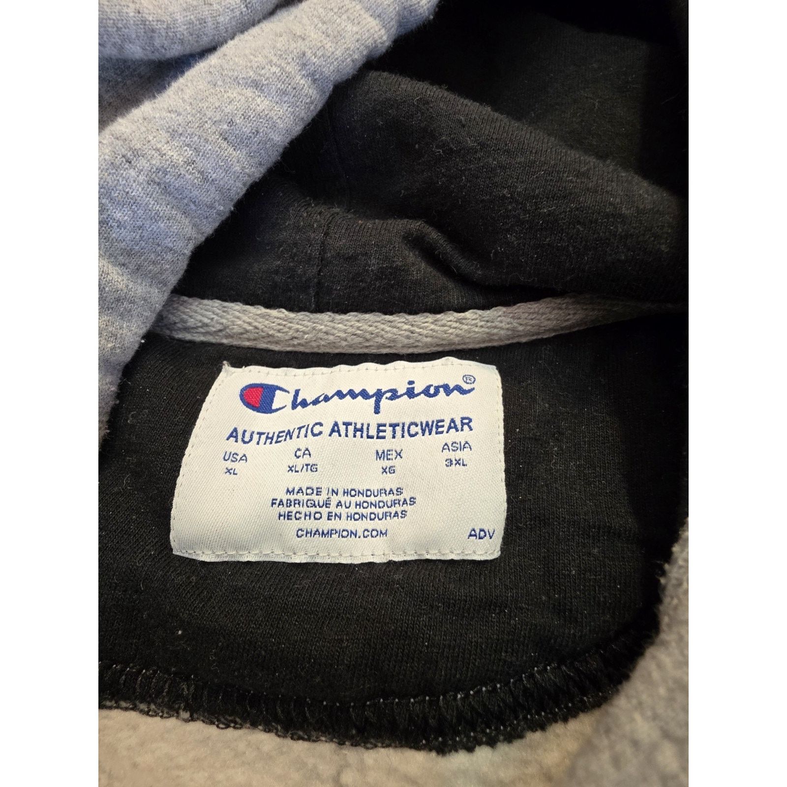 Champion Champion Men's Size Xl Long Sleeve Grey Hoodie Sweatshirt Size US XL / EU 56 / 4 - 4 Thumbnail