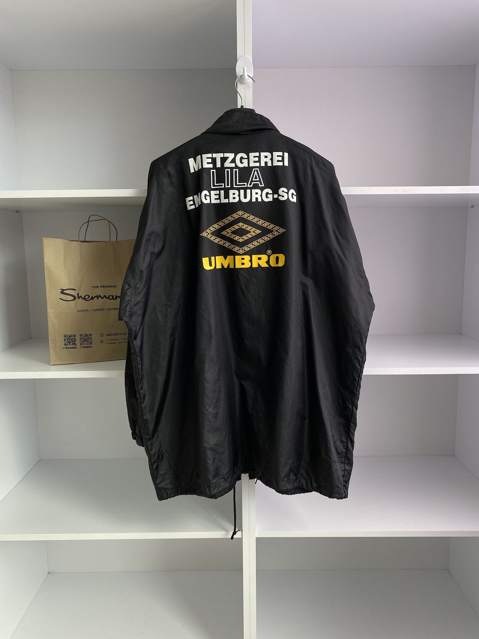Umbro × Vintage Vintage Umbro Raincoat jacket Size US XXL / EU 58 / 5 - 7 Thumbnail