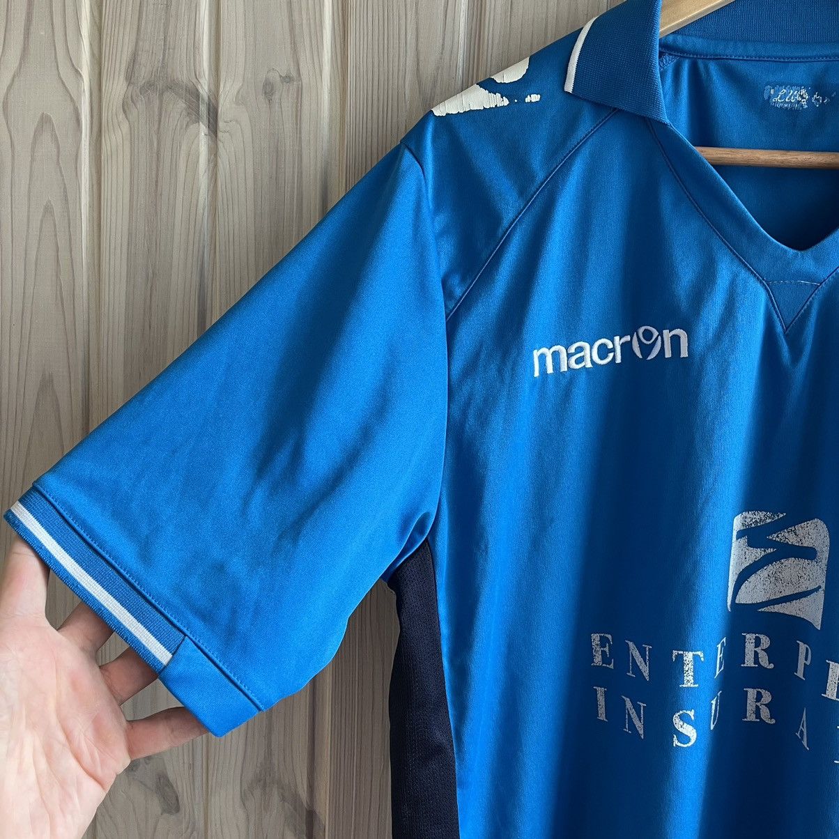 Macron × Vintage Macron Leeds United 2012/2013 Away Jersey T-Shirt Size L Size US L / EU 52-54 / 3 - 2 Thumbnail