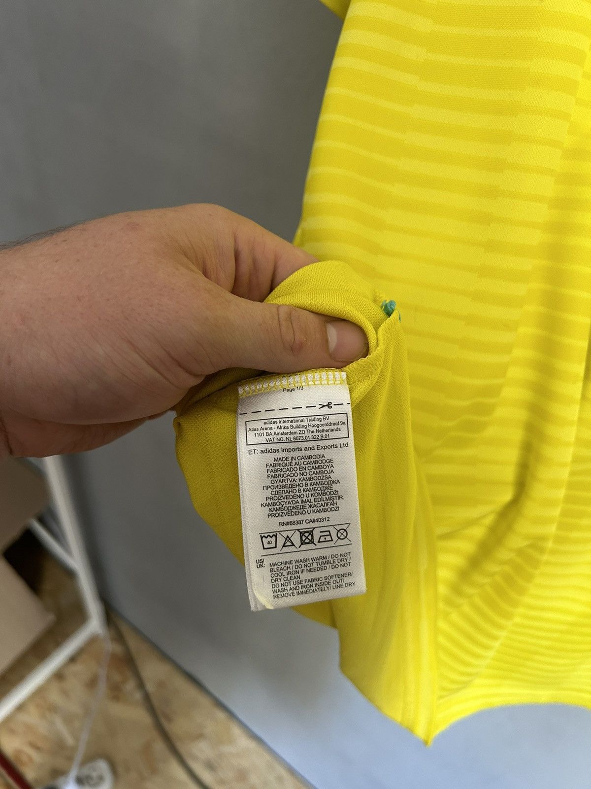 Adidas Scotland Jersey 2017 2019 Away Shirt Adidas Size US XXL / EU 58 / 5 - 13 Thumbnail