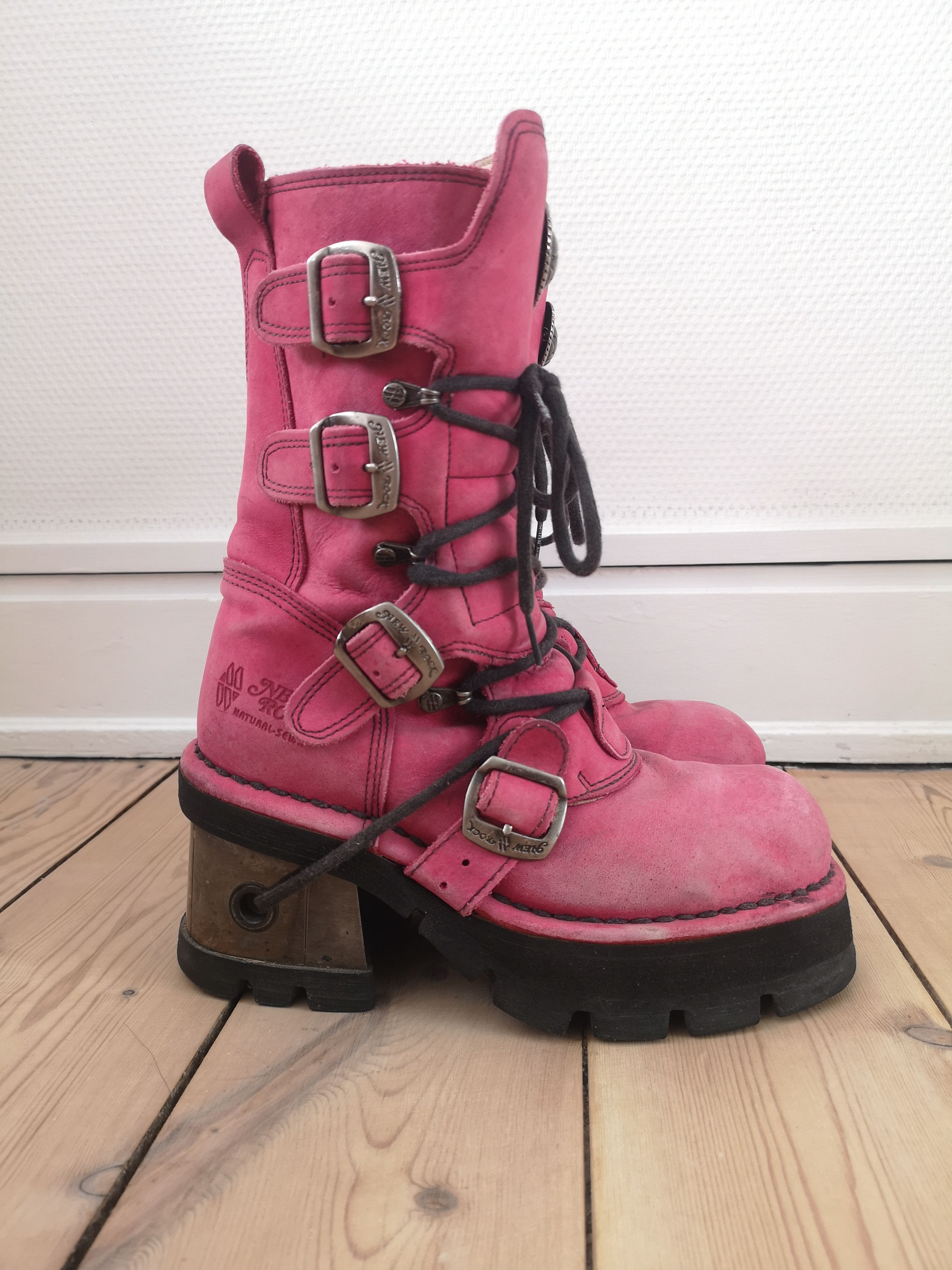 New Rock BOOT METALLIC M-373-S33 Size US 7 / IT 37 - 4 Thumbnail