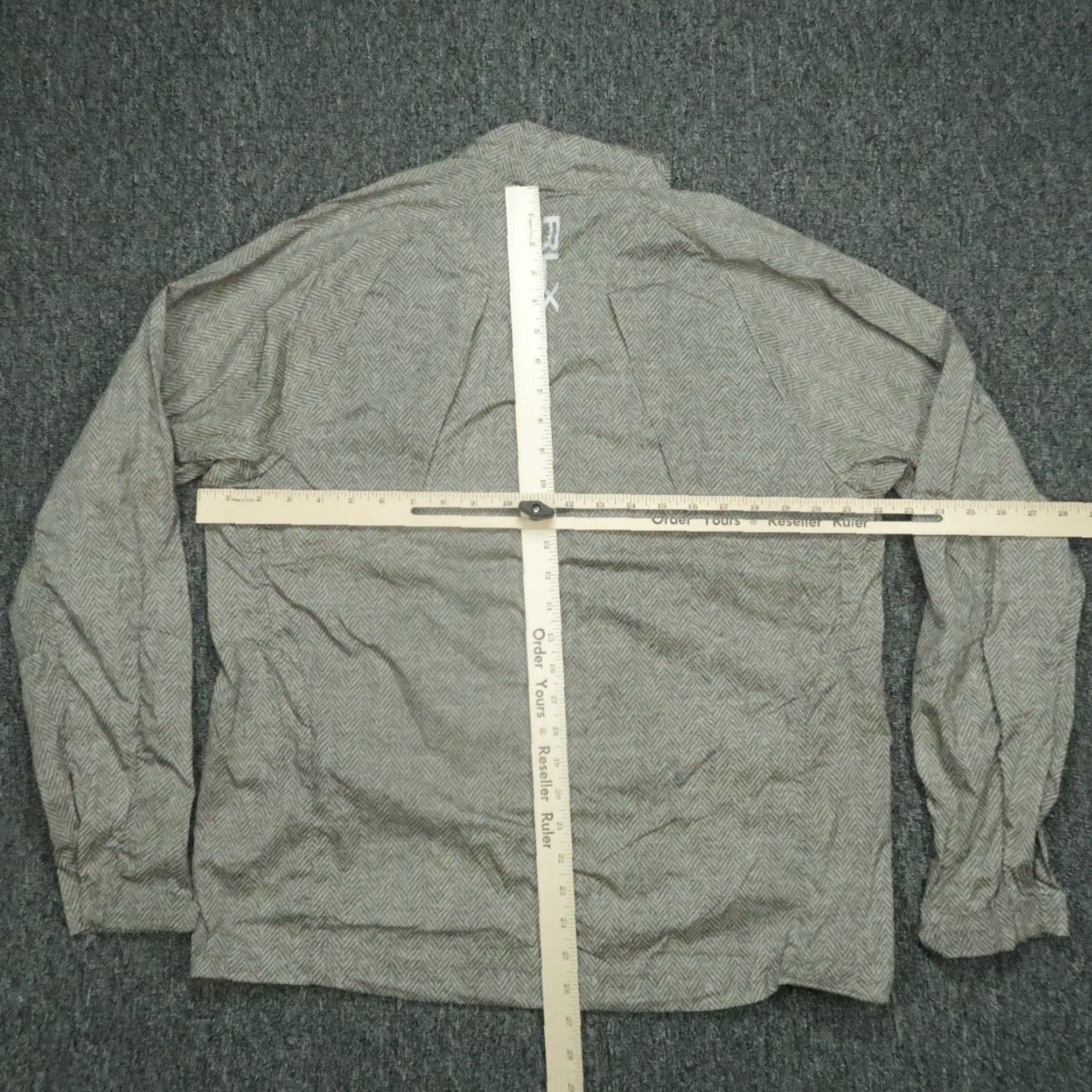 RLX Ralph Lauren RLX Ralph Lauren Jacket Mens Medium Gray Rotator Pullover Bi-Swing Half Zip Size US M / EU 48-50 / 2 - 7 Thumbnail