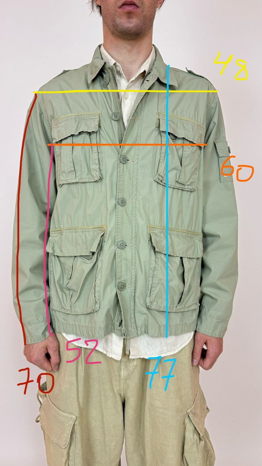 Other FISHBONE VINTAGE M65 Field Jacket Military Style Mens Size US XXL / EU 58 / 5 - 16 Thumbnail