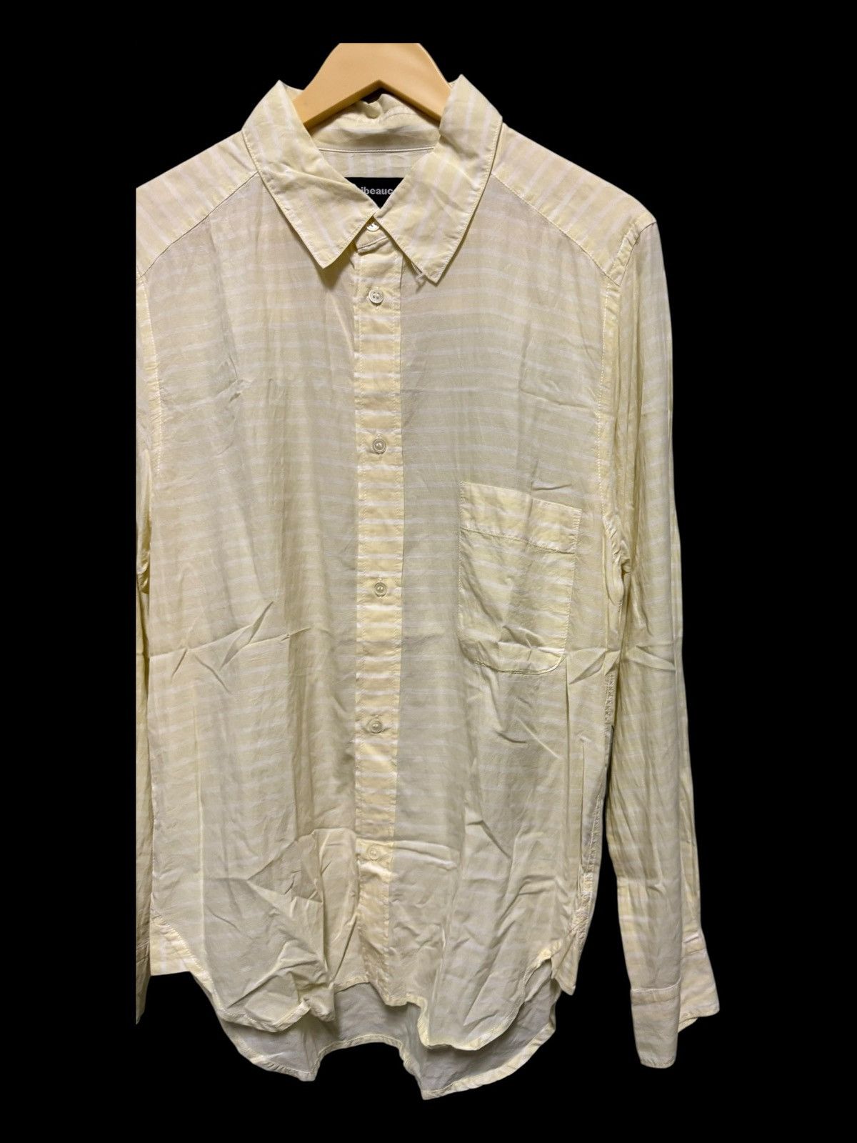 Designer × Japanese Brand × mercibeaucoup MERCIBEAUCOUP JAPANESE BRAND LONG SLEEVER SHIRT BUTTONS UP Size US M / EU 48-50 / 2 - 4 Thumbnail