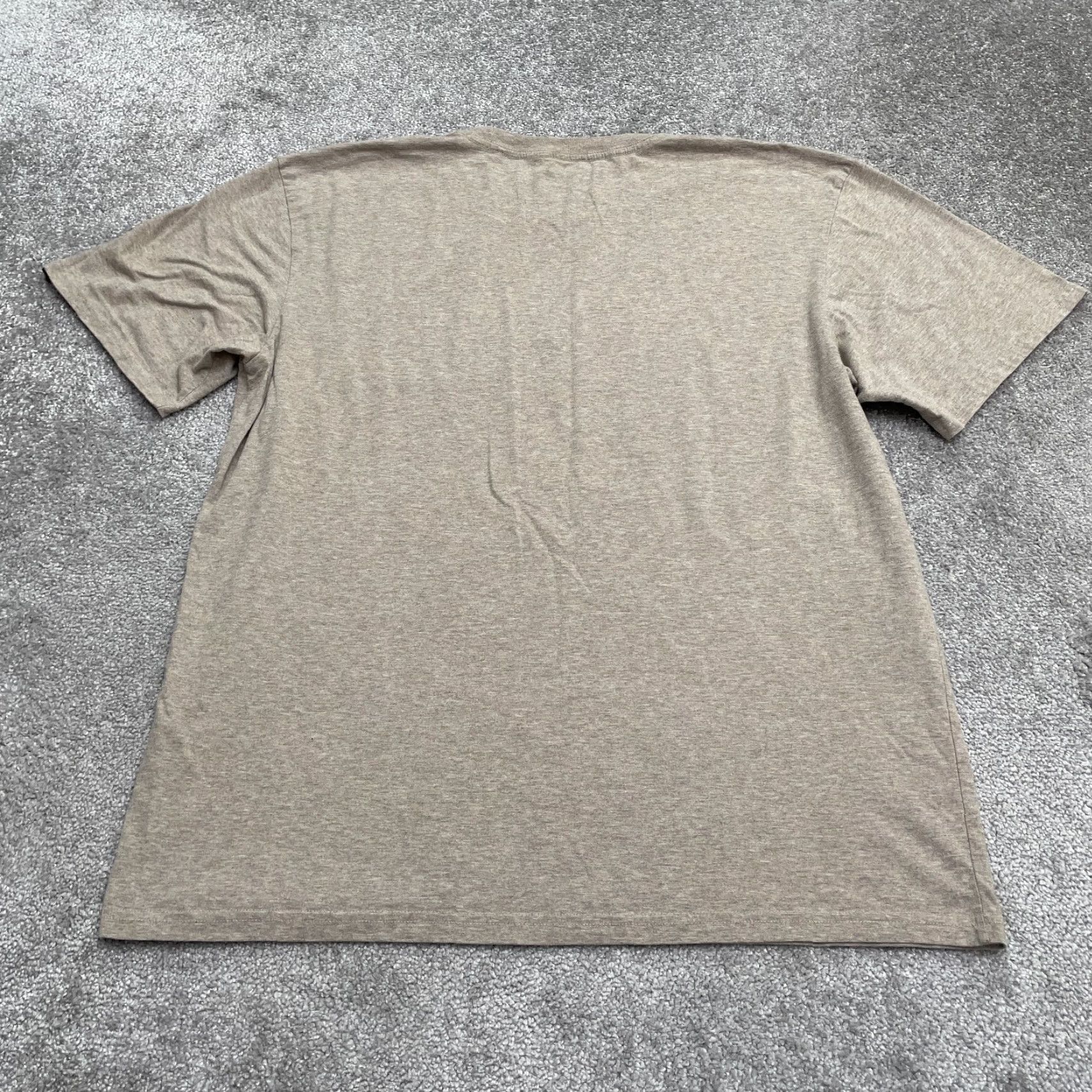 Prana Prana Graphic Shirt Mens XXL Brown Short Sleeve Cotton Tee Logo Breathable Outdoor Classic Mens Size US XXL / EU 58 / 5 - 2 Thumbnail