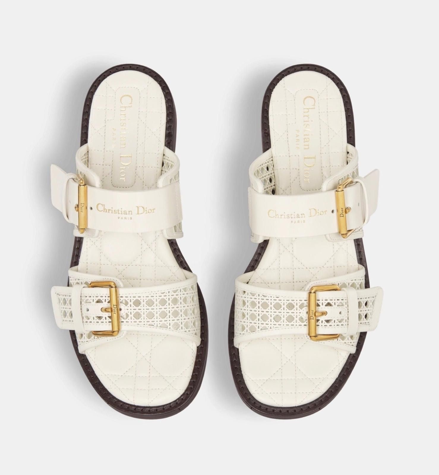 Dior Dior D-Avenue Slide Sandals Size US 5 / IT 35 - 3 Thumbnail