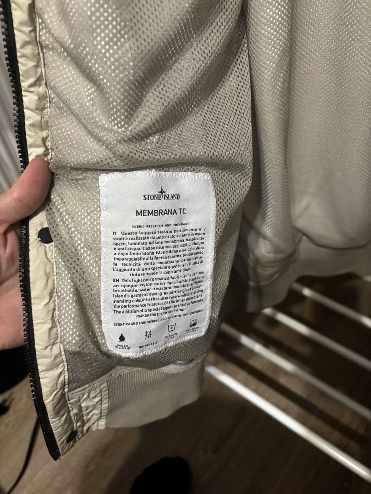 Stone Island Stone Island Nylon Membrana Tc Jacket Size US XL / EU 56 / 4 - 7 Thumbnail