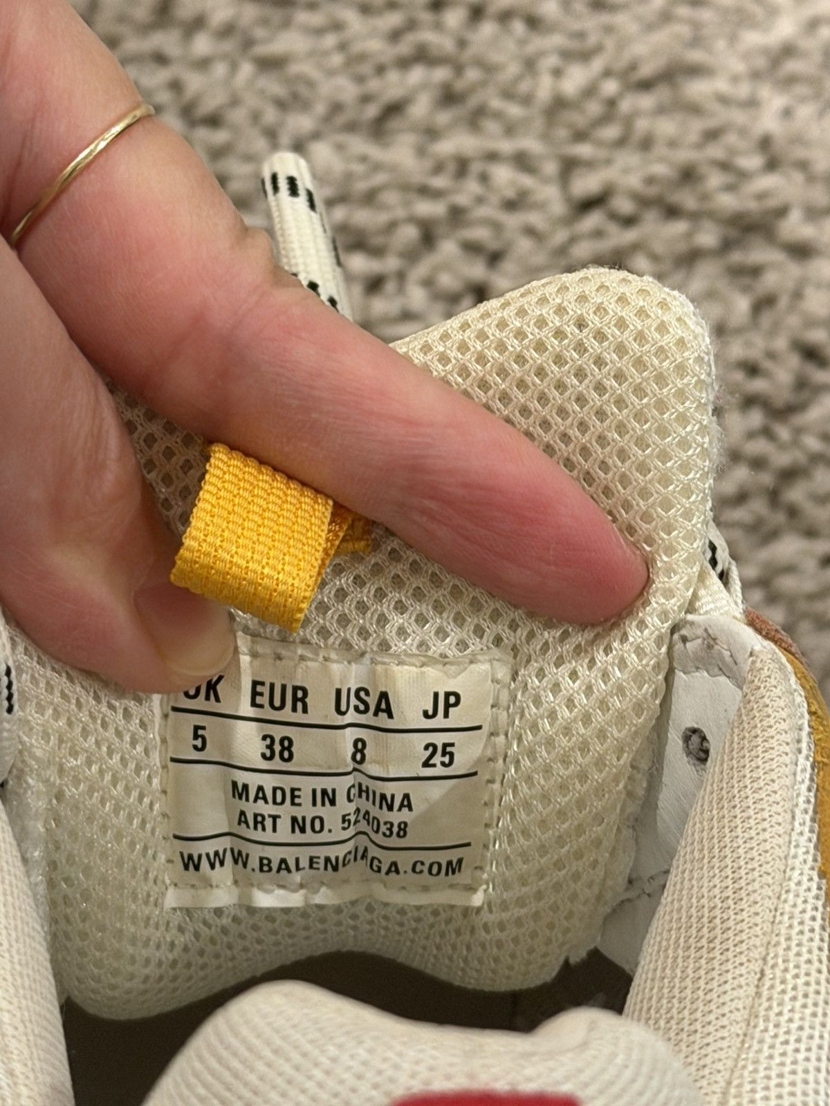 Balenciaga Balenciaga Triple S Pink-White Size US 7 / IT 37 - 5 Thumbnail