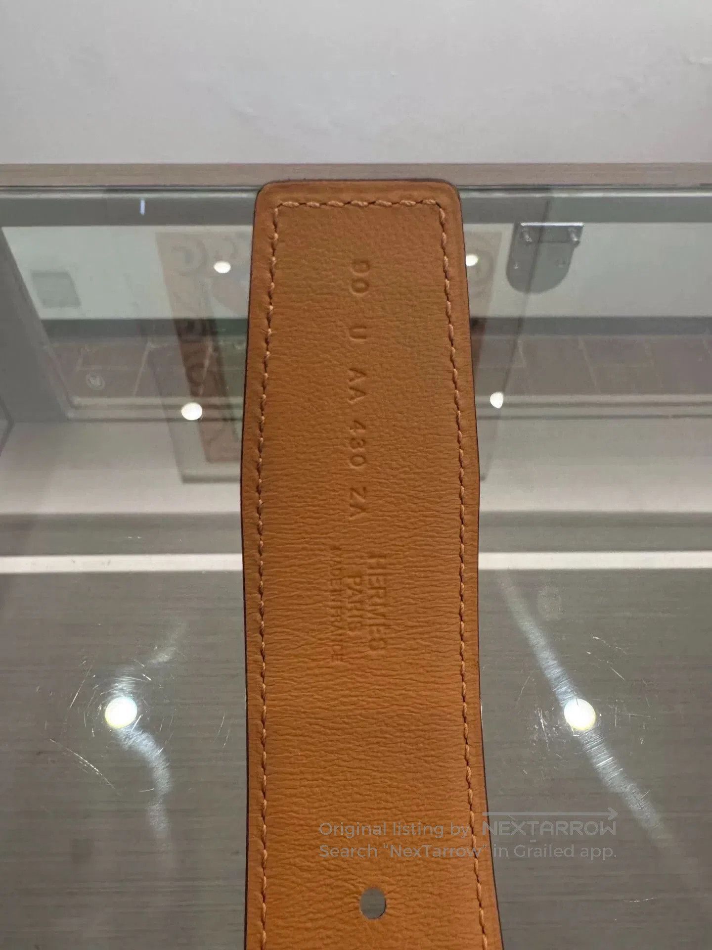 Hermes Hermes Romain 3.5cm Black Belt 90. Size ONE SIZE - 7 Thumbnail