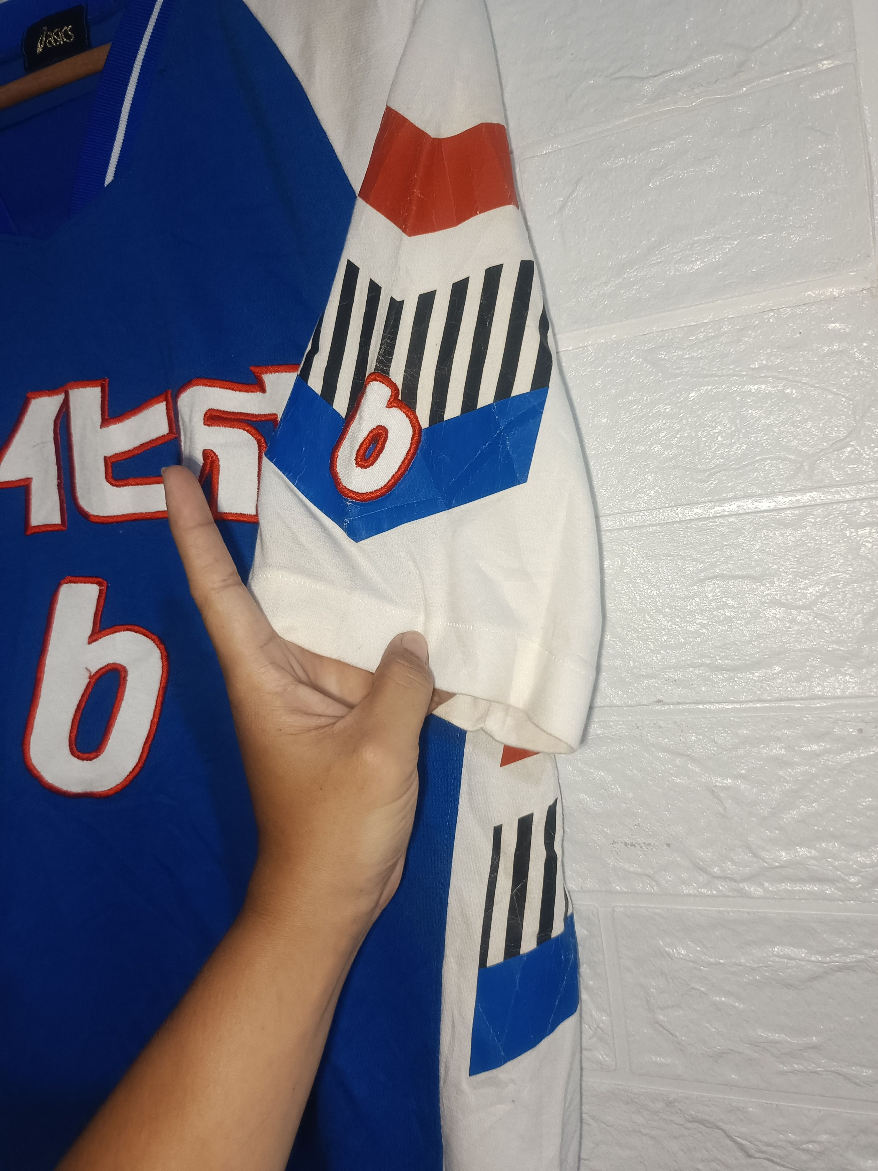 Asics × Japanese Brand Vintage Japan Jersey Size US L / EU 52-54 / 3 - 5 Thumbnail