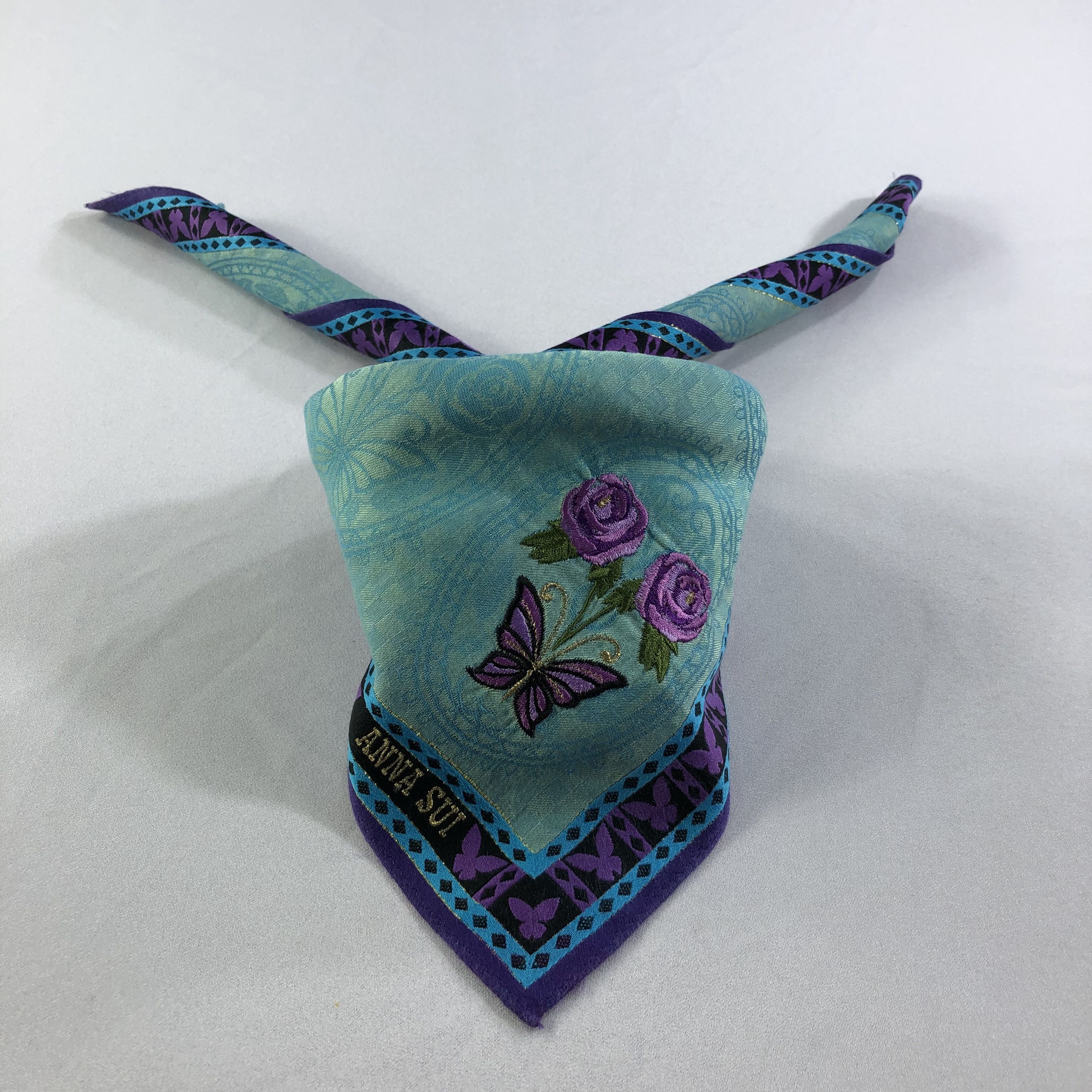 Anna Sui Handkerchief Neckerchief Bandana H1934