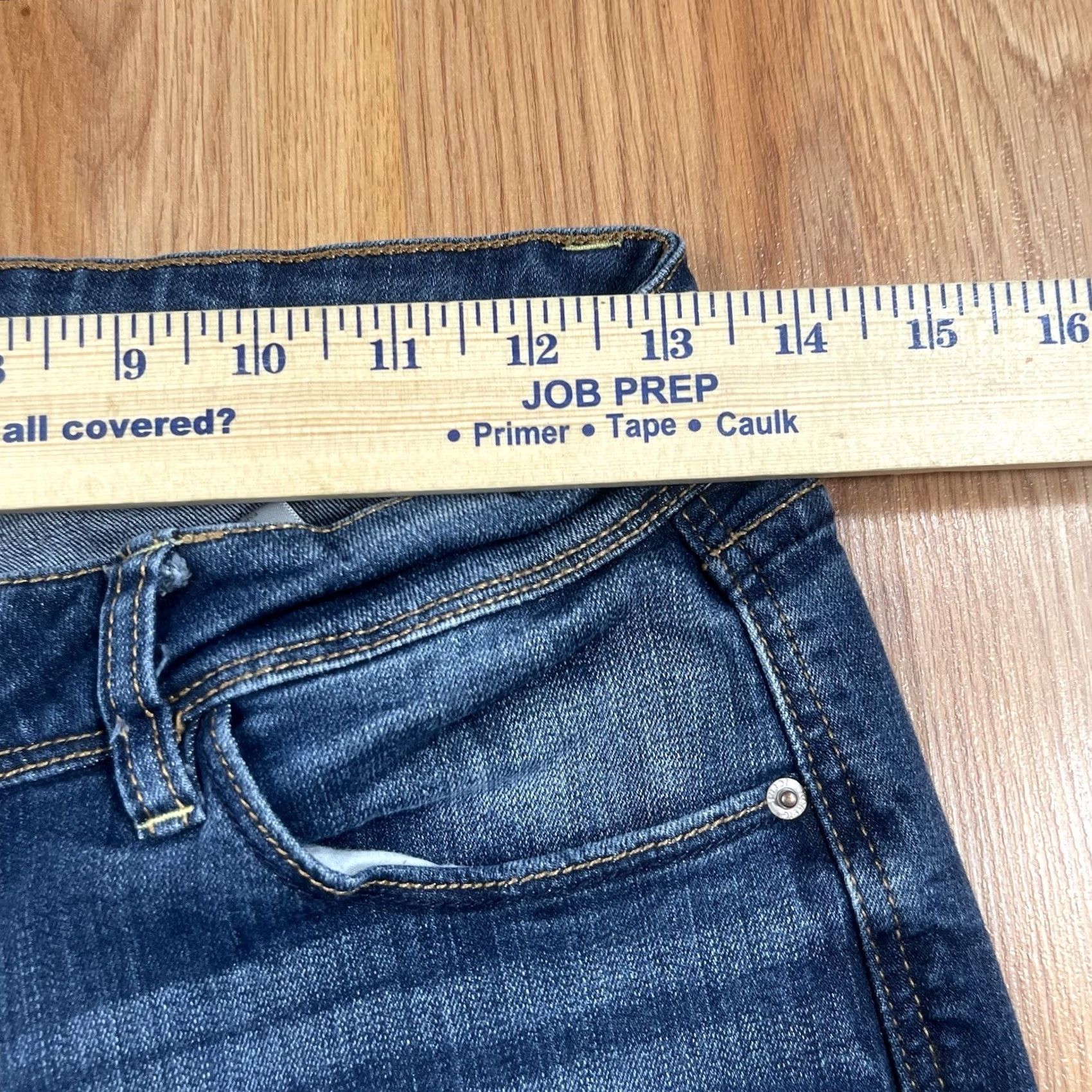 Vintage Kensie Jeans Women's Skinny Mid Rise Blue Wash Denim Pants Size 2/26 Stretch Size 26" / US 2 / IT 38 - 4 Thumbnail