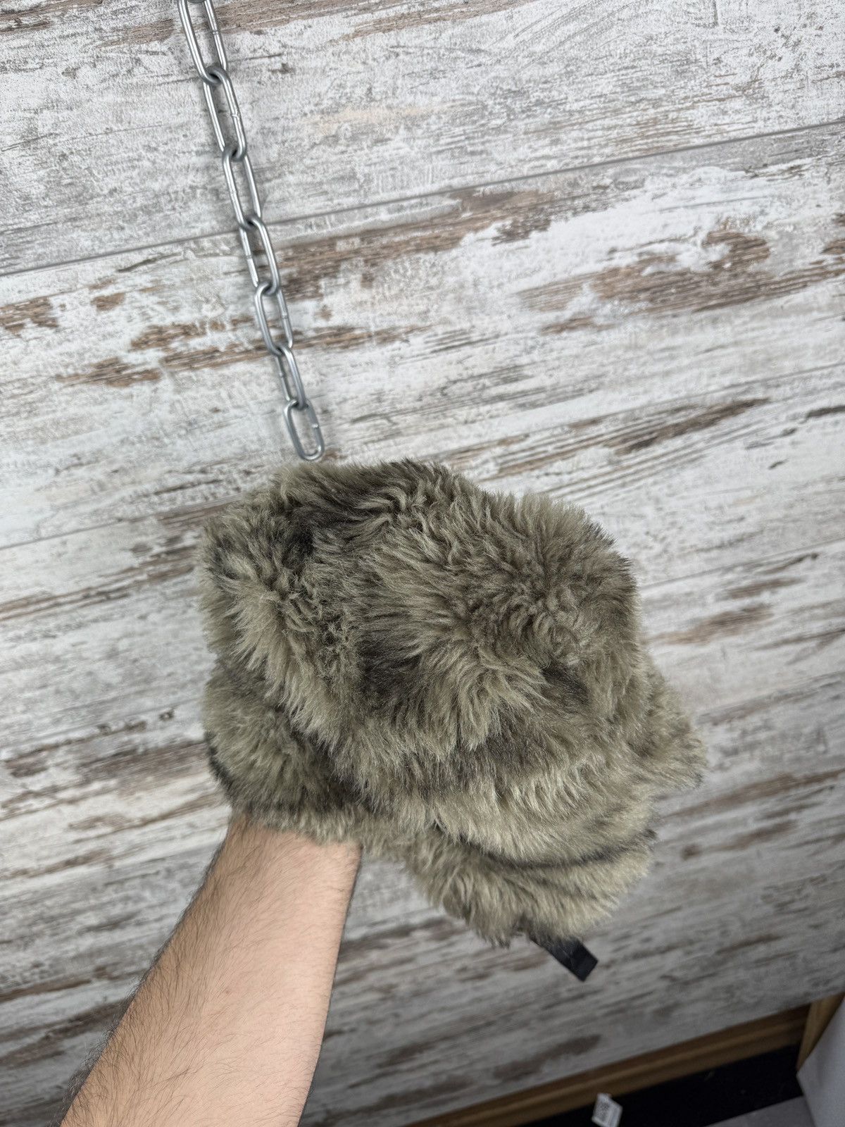 Lil Uzi Vert × Vintage Vintage Mask Fuzzy Faux Real Fur Trapper 90s USHANKA Mohair Size ONE SIZE - 5 Thumbnail