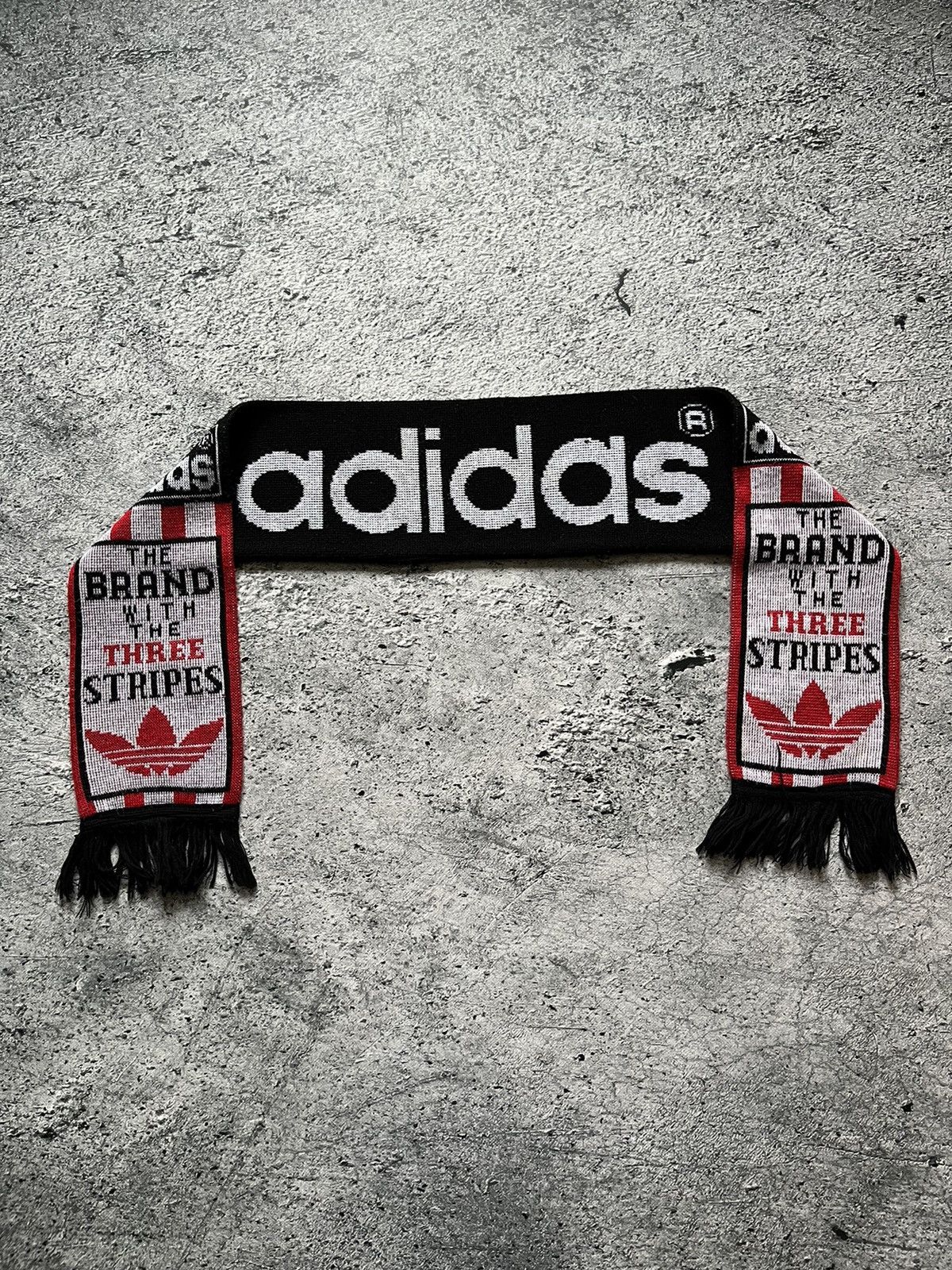 Adidas × Vintage Adidas Big Logo Scarf Size ONE SIZE - 1 Thumbnail