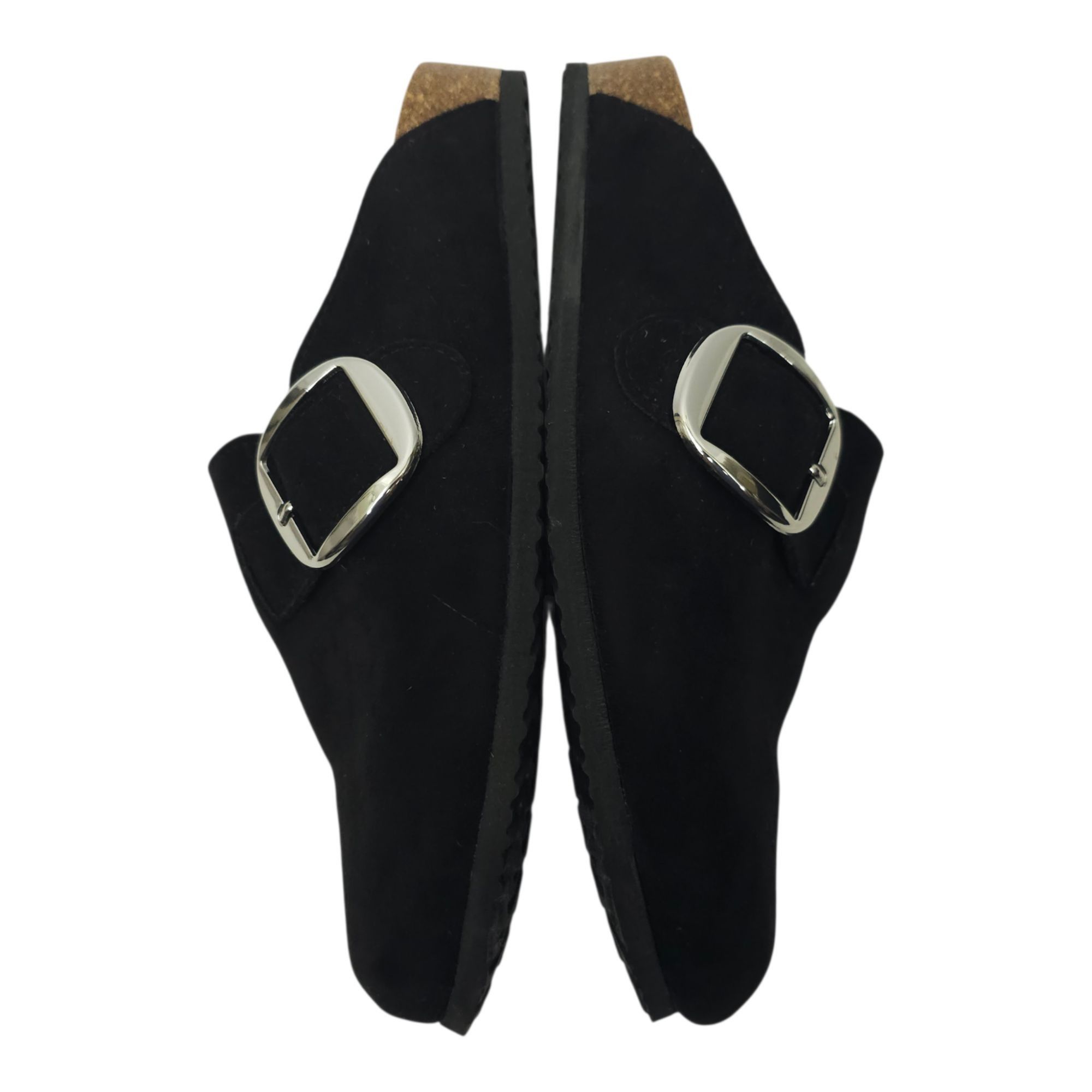 Other Madden Girl Prim Clog Faux Suede Adjustable Buckle 8 Black Size US 8 / IT 38 - 8 Thumbnail