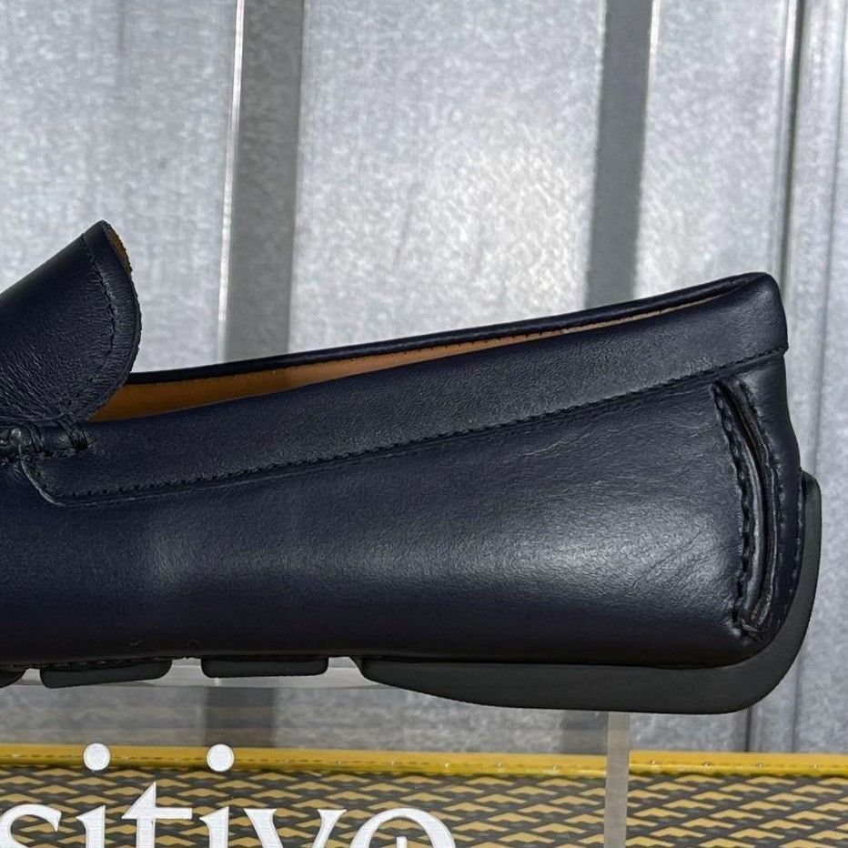 Bally Bally Walton Atlantic Blue Leather Drivers US 6 Size US 6 / EU 39 - 6 Thumbnail