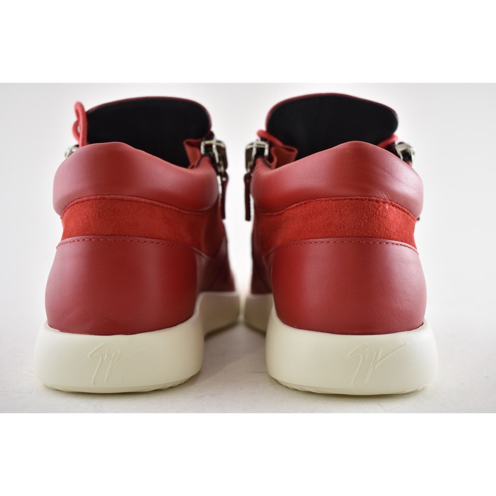 Giuseppe Zanotti Giuseppe Zanotti Megatron Red Low Top Sneaker 43 10 Size US 10 / EU 43 - 10 Thumbnail