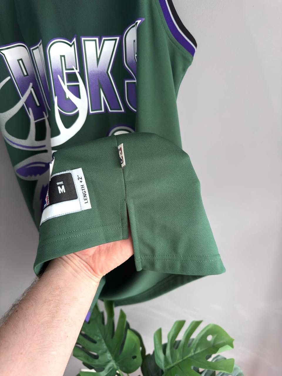 Adidas Milwaukee Bucks 1995-99 NBA Basketball Jersey #3 JENNINGS, M Size US M / EU 48-50 / 2 - 9 Thumbnail