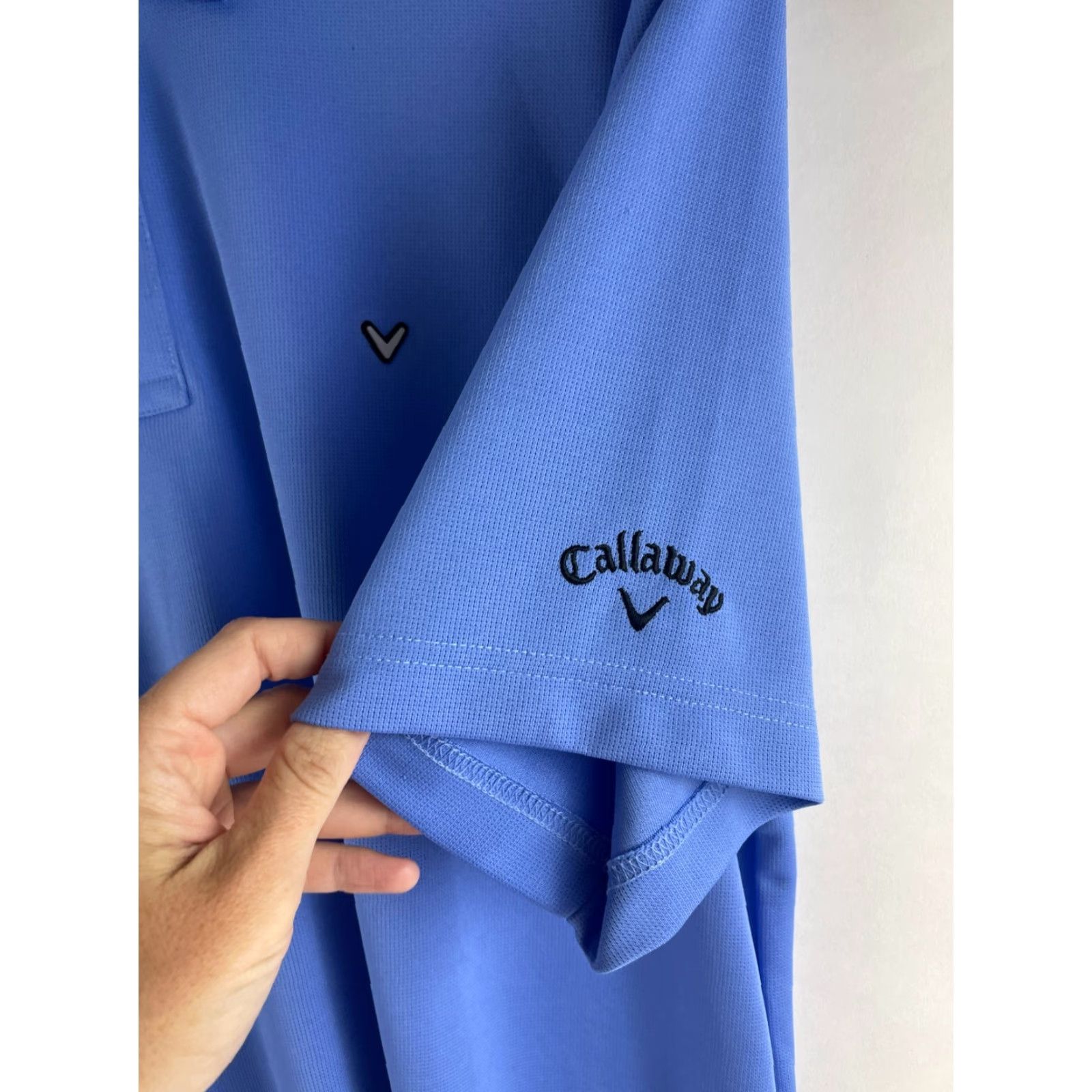 Callaway Callaway Opti-Dri Polo Shirt Men’s Large Blue Short Sleeve 1/4 Button Up Polo Size US L / EU 52-54 / 3 - 5 Thumbnail