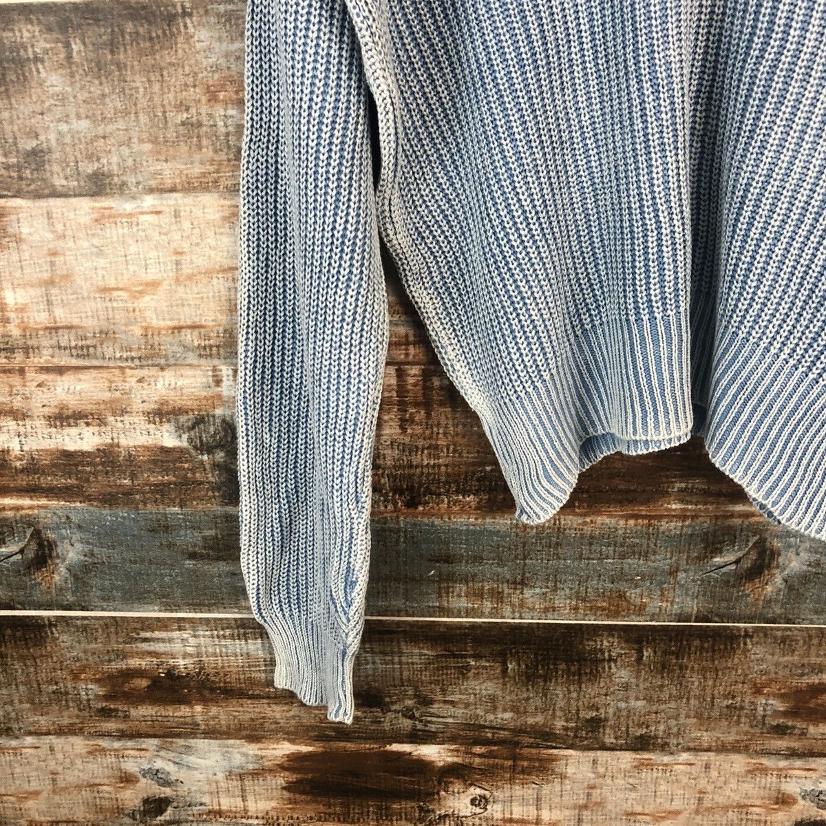Homespun Knitwear × Japanese Brand Joky Gal Blue faded Knitwear #A1984 Size M / US 6-8 / IT 42-44 - 7 Thumbnail