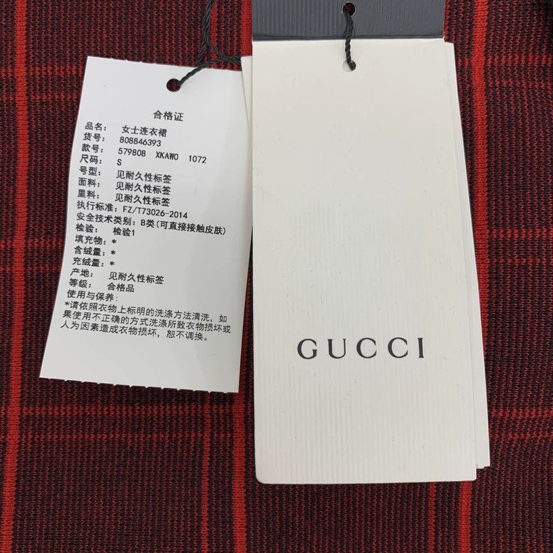 Gucci Gucci Color-blocked pocket horse buckle plaid wool round n Size S / US 4 / IT 40 - 7 Thumbnail