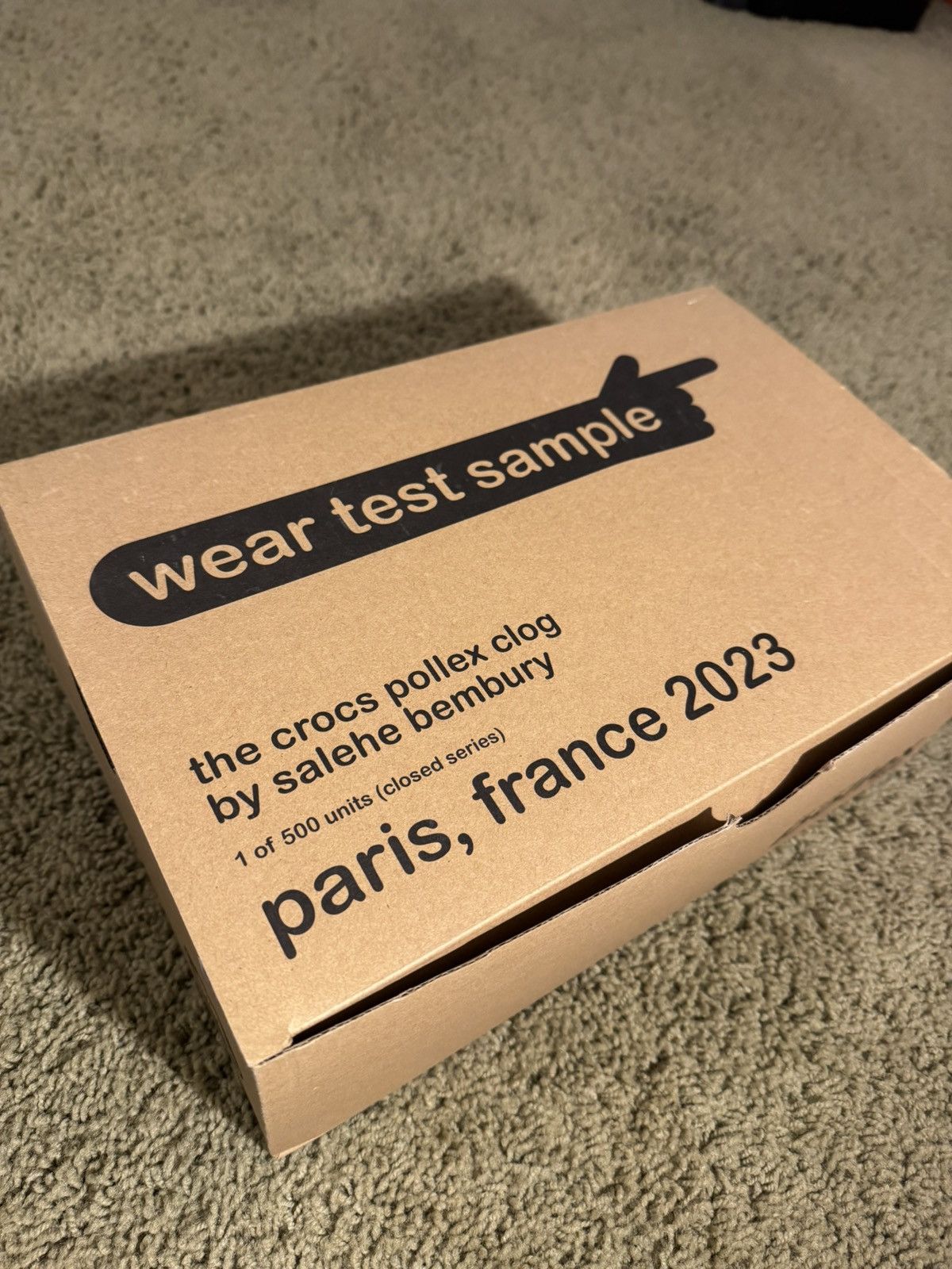 Crocs × Salehe Bembury Fashion Week Paris Exclusive Pollex Clog Wear Test Sample Size US 10 / EU 43 - 2 Thumbnail