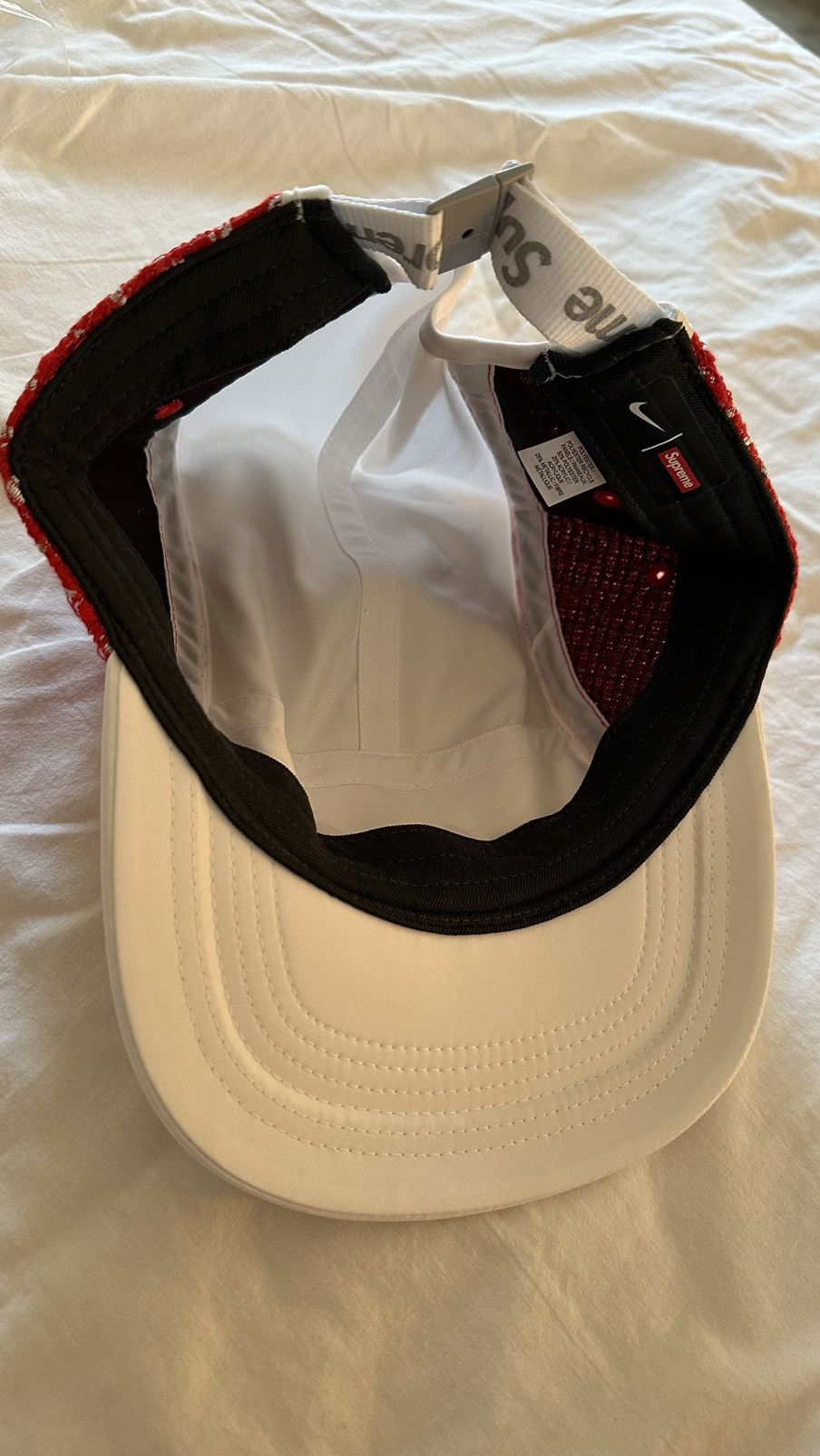 Nike × Supreme Supreme Nike Boucle Running Hat Size ONE SIZE - 8 Thumbnail