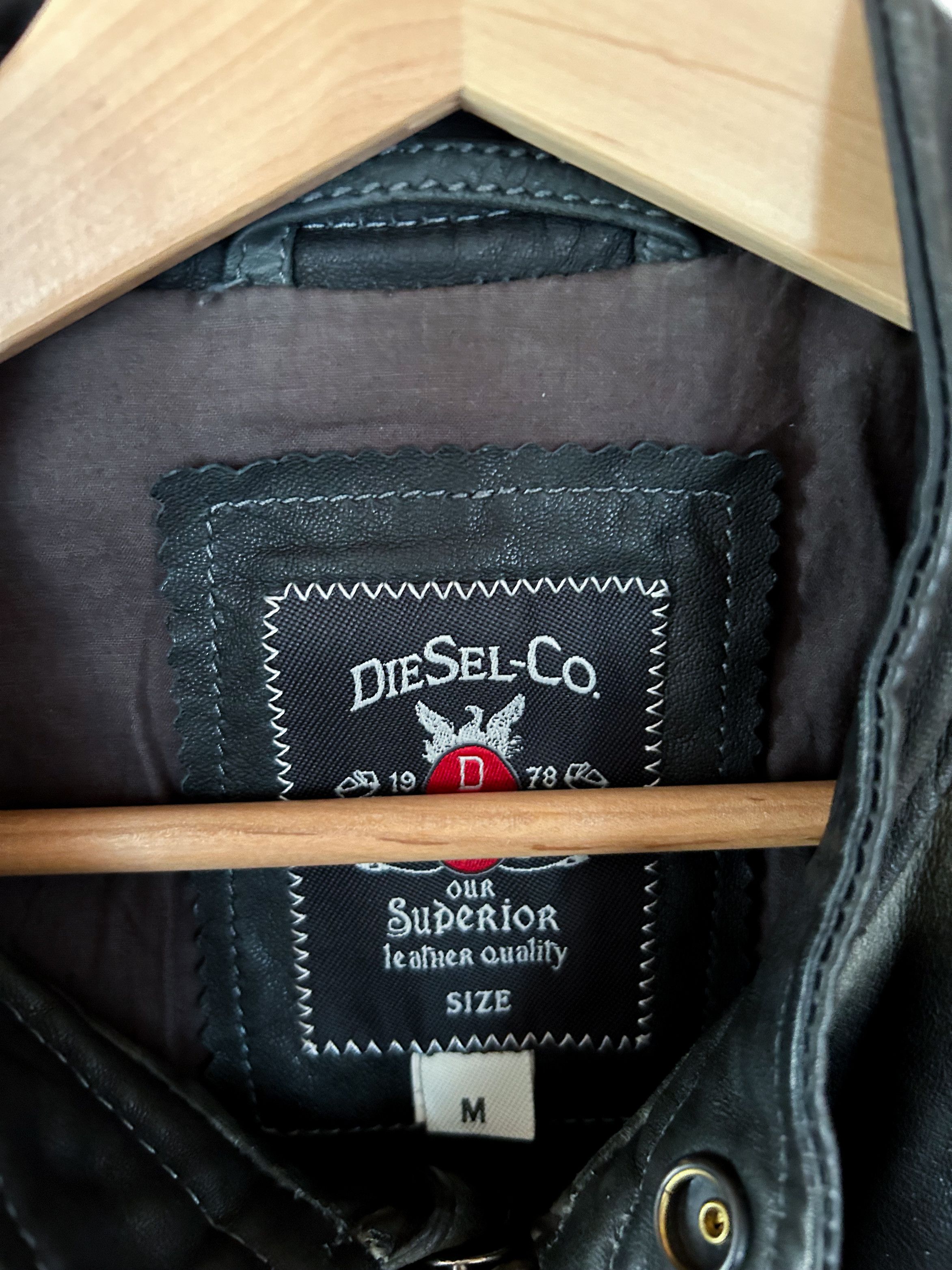 Vintage Diesel Leather Jacket