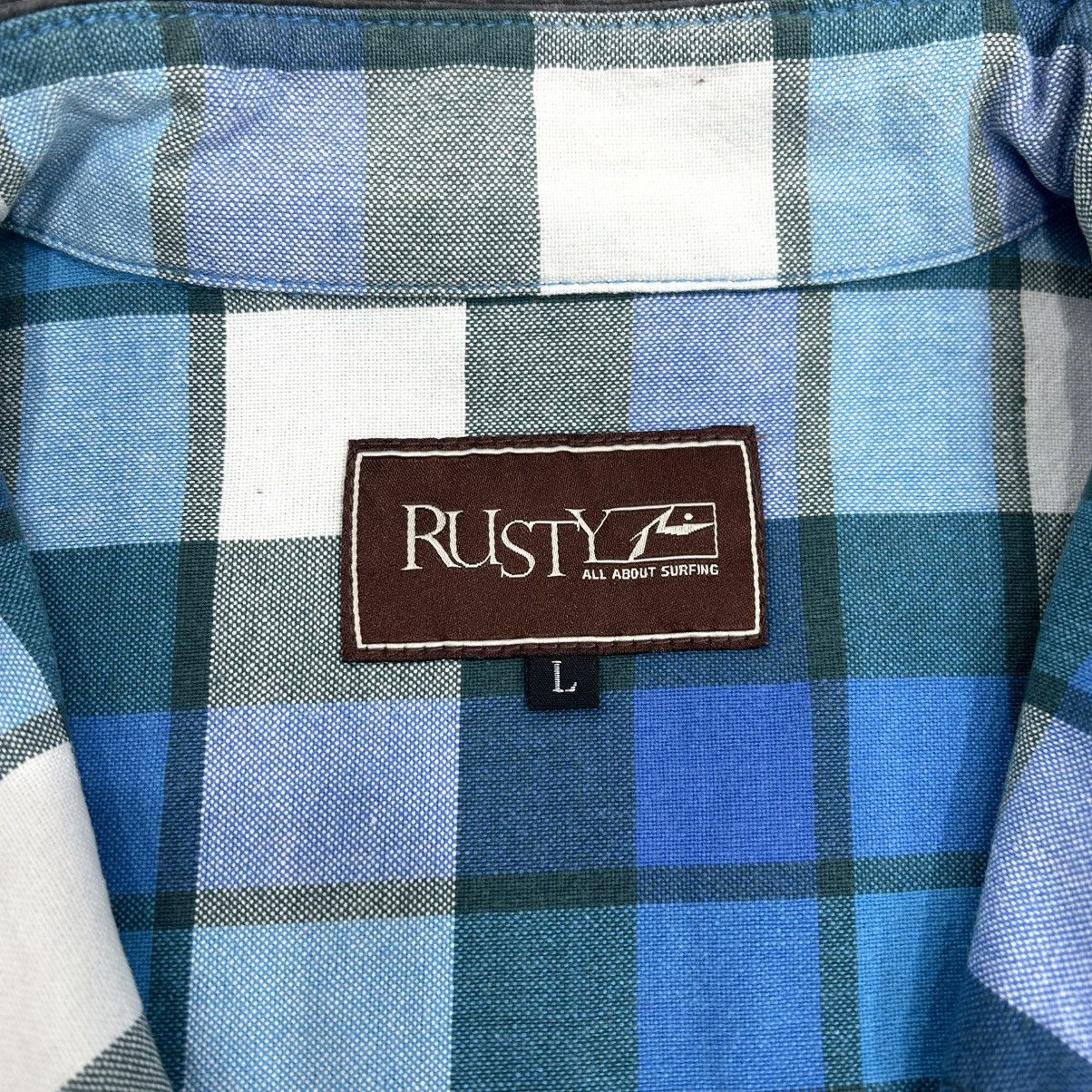 Rusty Vintage 90s Rusty Flanel Shirt Button Up Longslevee Size US L / EU 52-54 / 3 - 6 Thumbnail