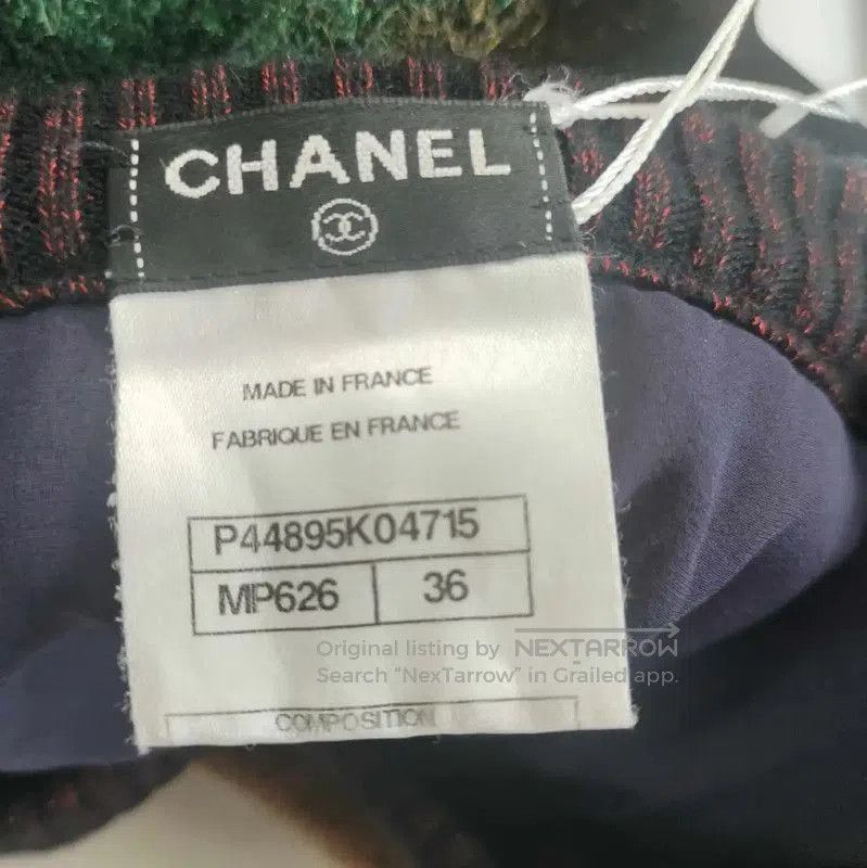 Chanel Chanel Color-Block Wool Pullover Sweater for Women . Size M / US 6-8 / IT 42-44 - 3 Thumbnail