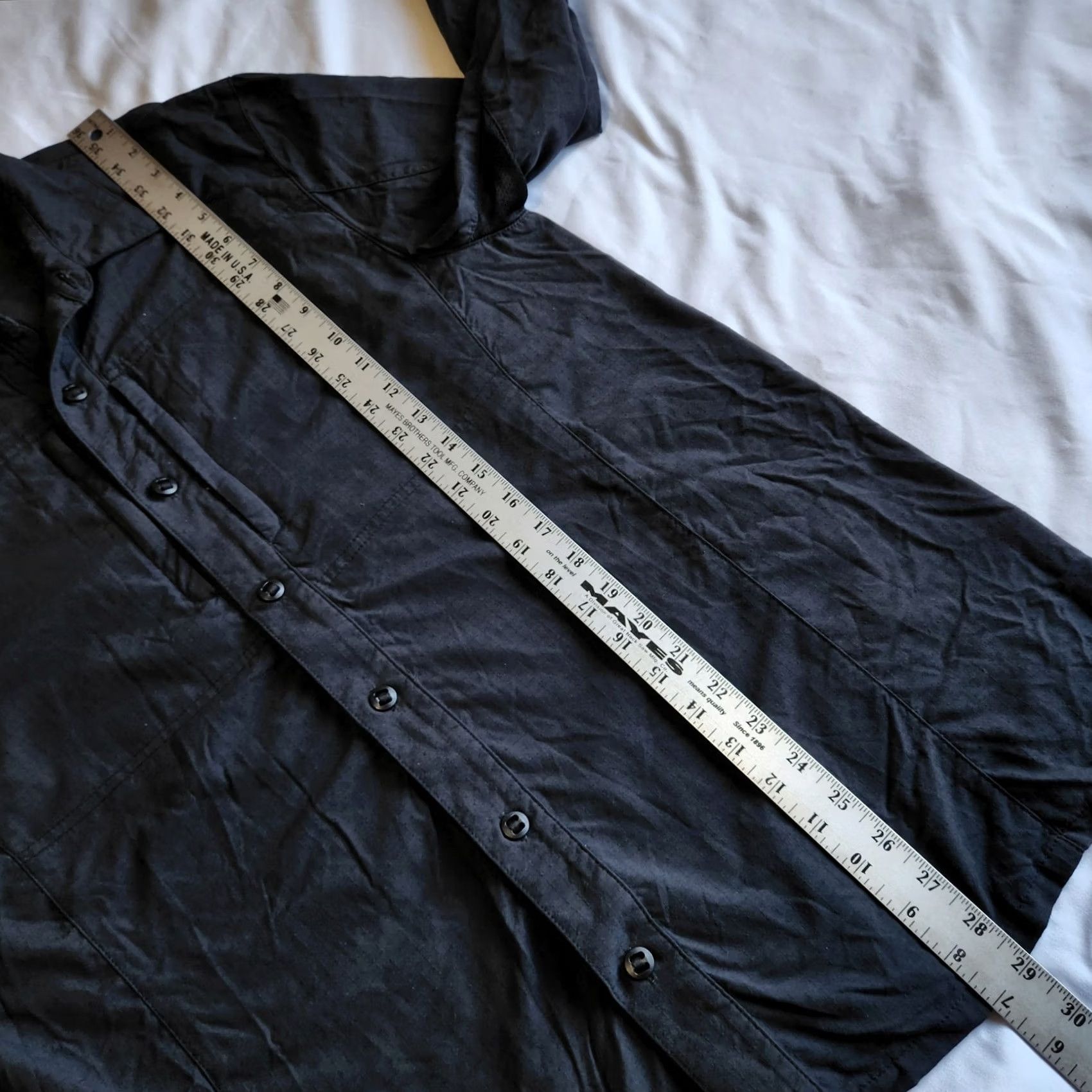 Vintage Triple Aught Design TAD T00906 Mens L Black Nylon Tactical Field Button-up Shirt Size US L / EU 52-54 / 3 - 6 Thumbnail