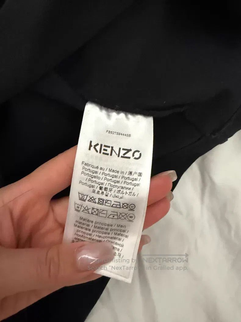 Kenzo Kenzo Black Top, Women's, Made in Portugal Size S / US 4 / IT 40 - 3 Thumbnail