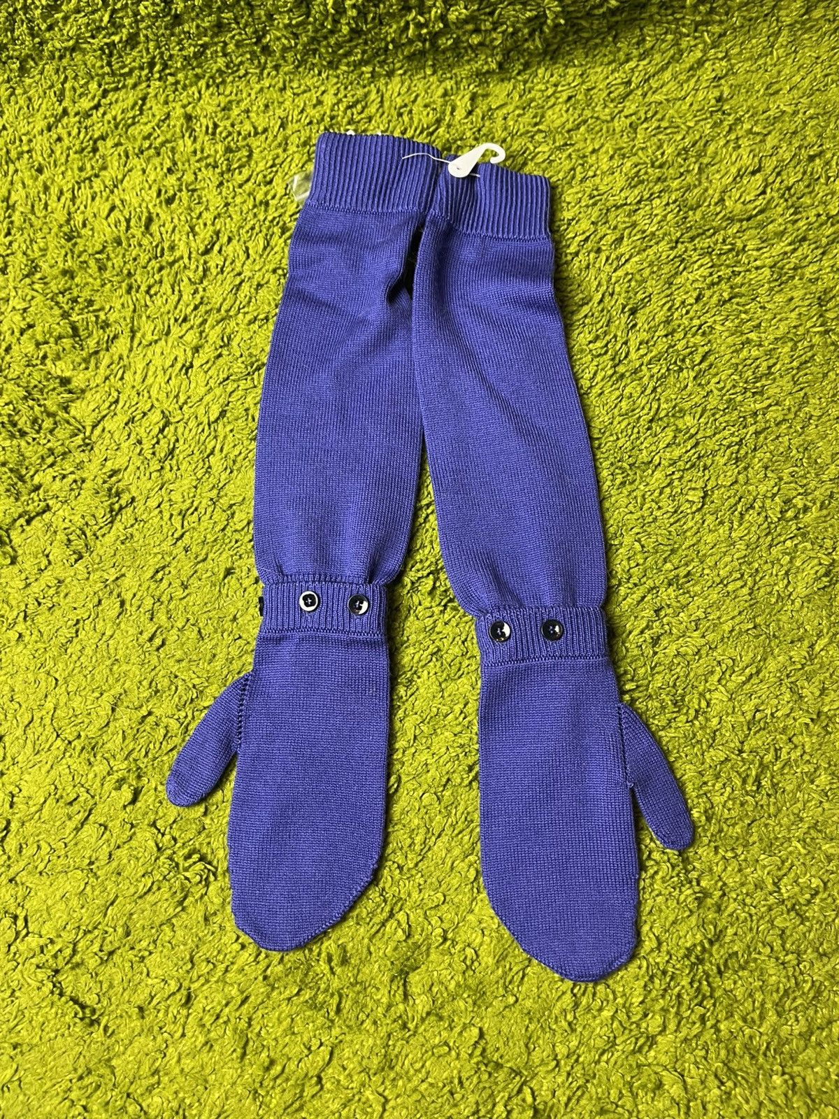 Maison Margiela Maison Martin Margiela MM6 wool knit gloves Size ONE SIZE - 6 Thumbnail