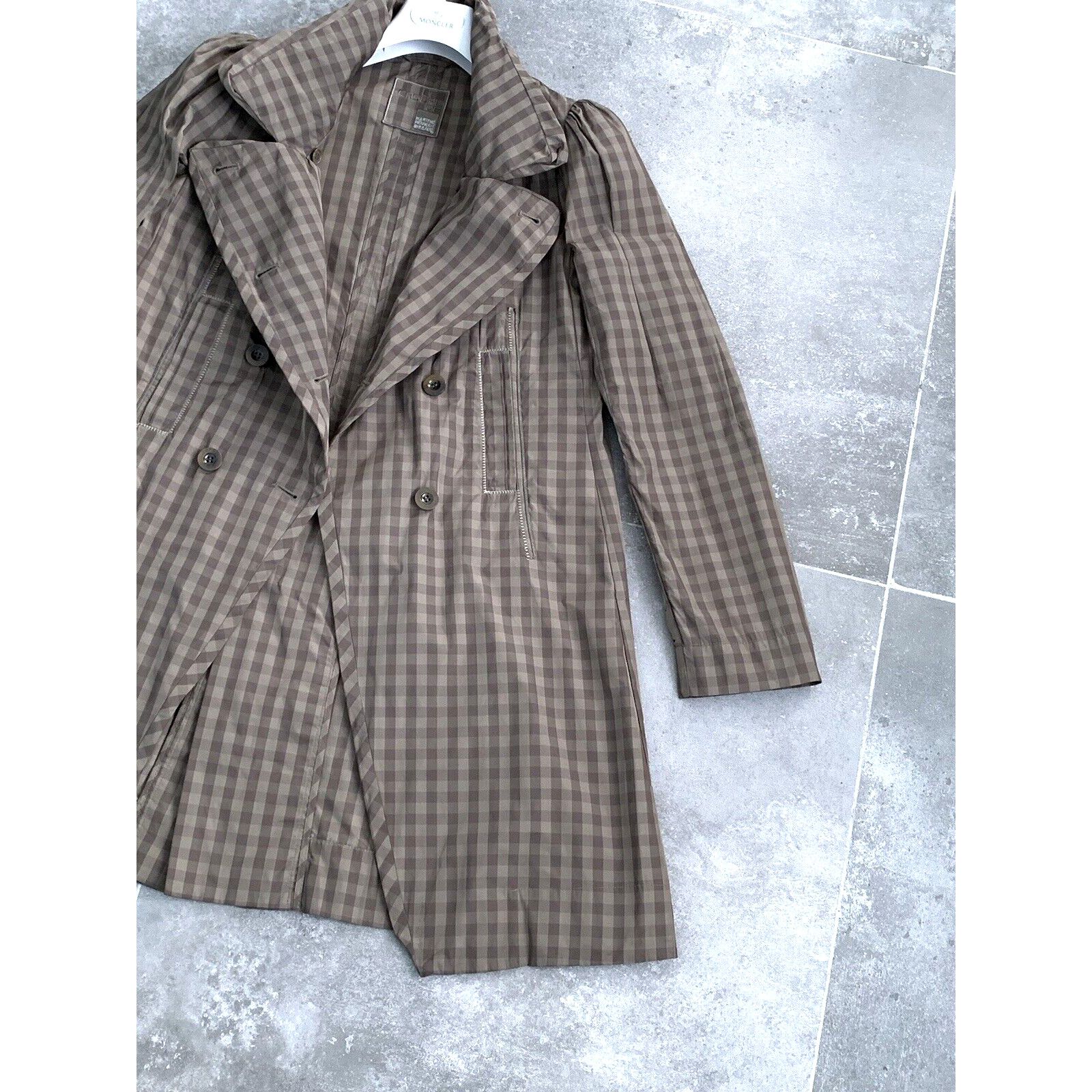 Designer × Marithe + Francois Girbaud Women's MARITHE FRANCOIS GIRBAUD Trench Coat Jacket M UK 12 Size M / US 6-8 / IT 42-44 - 8 Thumbnail
