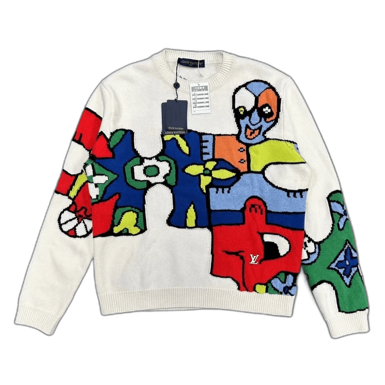 Louis Vuitton Louis Vuitton Colorful Graffiti Sweater Size XL / US 12-14 / IT 48-50 - 1 Thumbnail