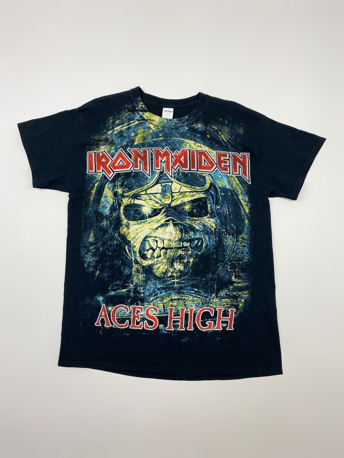 Band Tees 2010 Iron Maiden Aces High Promo Graphic Tee Size US L / EU 52-54 / 3 - 1 Thumbnail