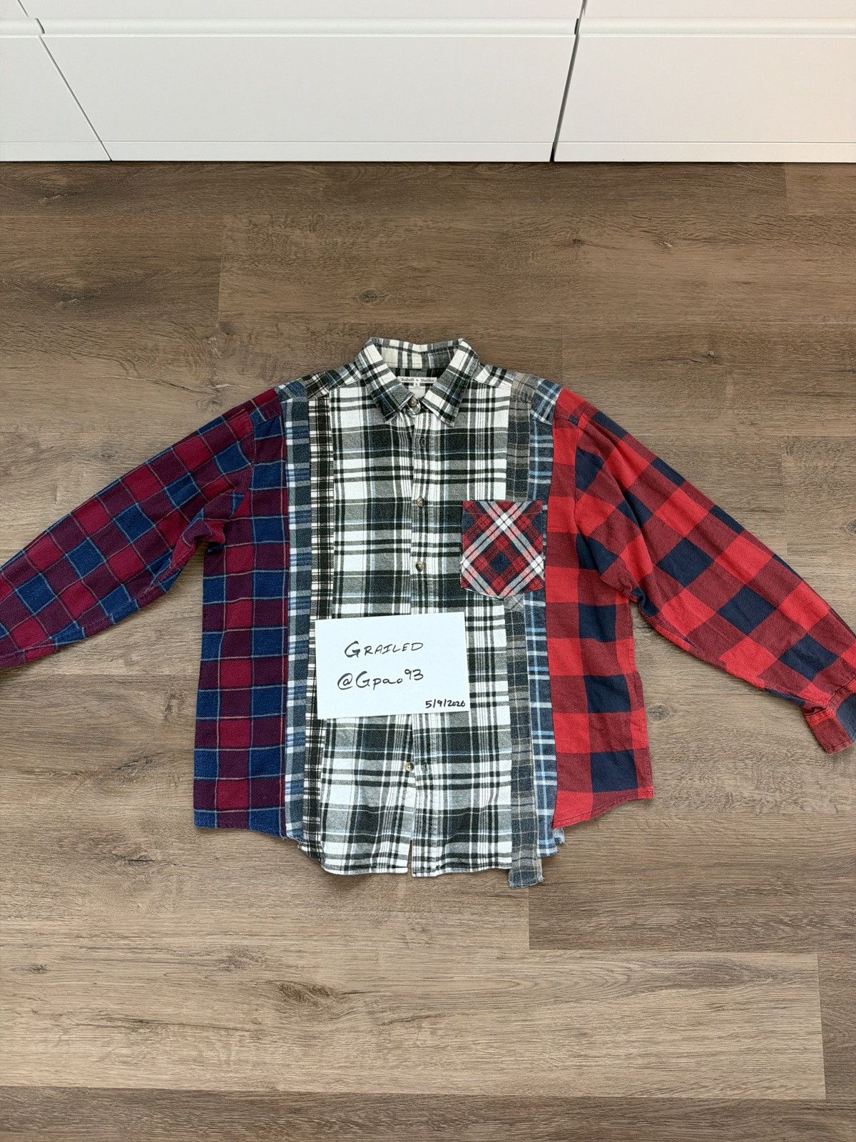 Rebuild by Needles Flannel Shirt