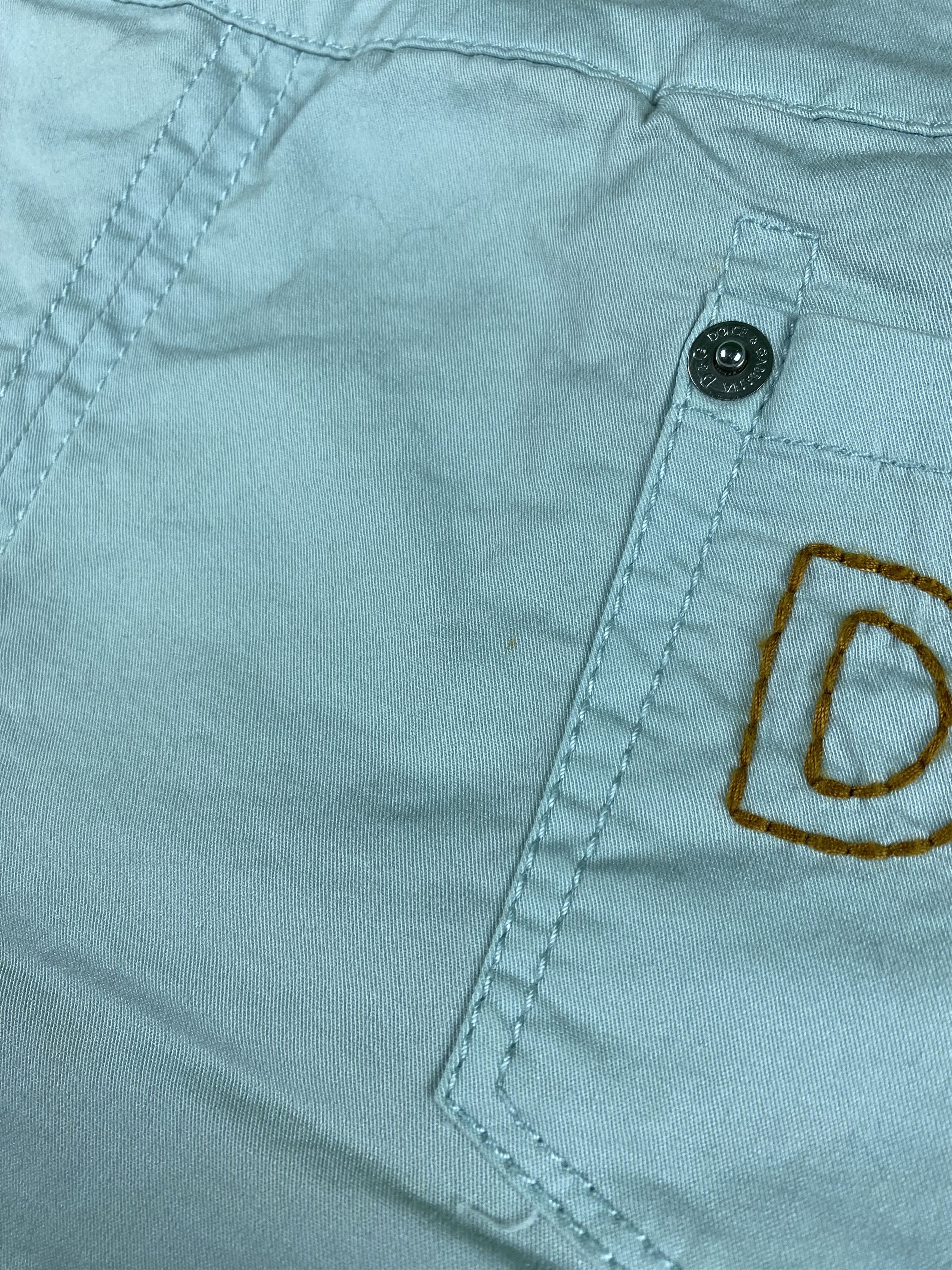 Designer × Dolce & Gabbana Vintage Dolce & Gabbana blue skirt women Size 26/40 Size 28" / US 6 / IT 42 - 17 Thumbnail