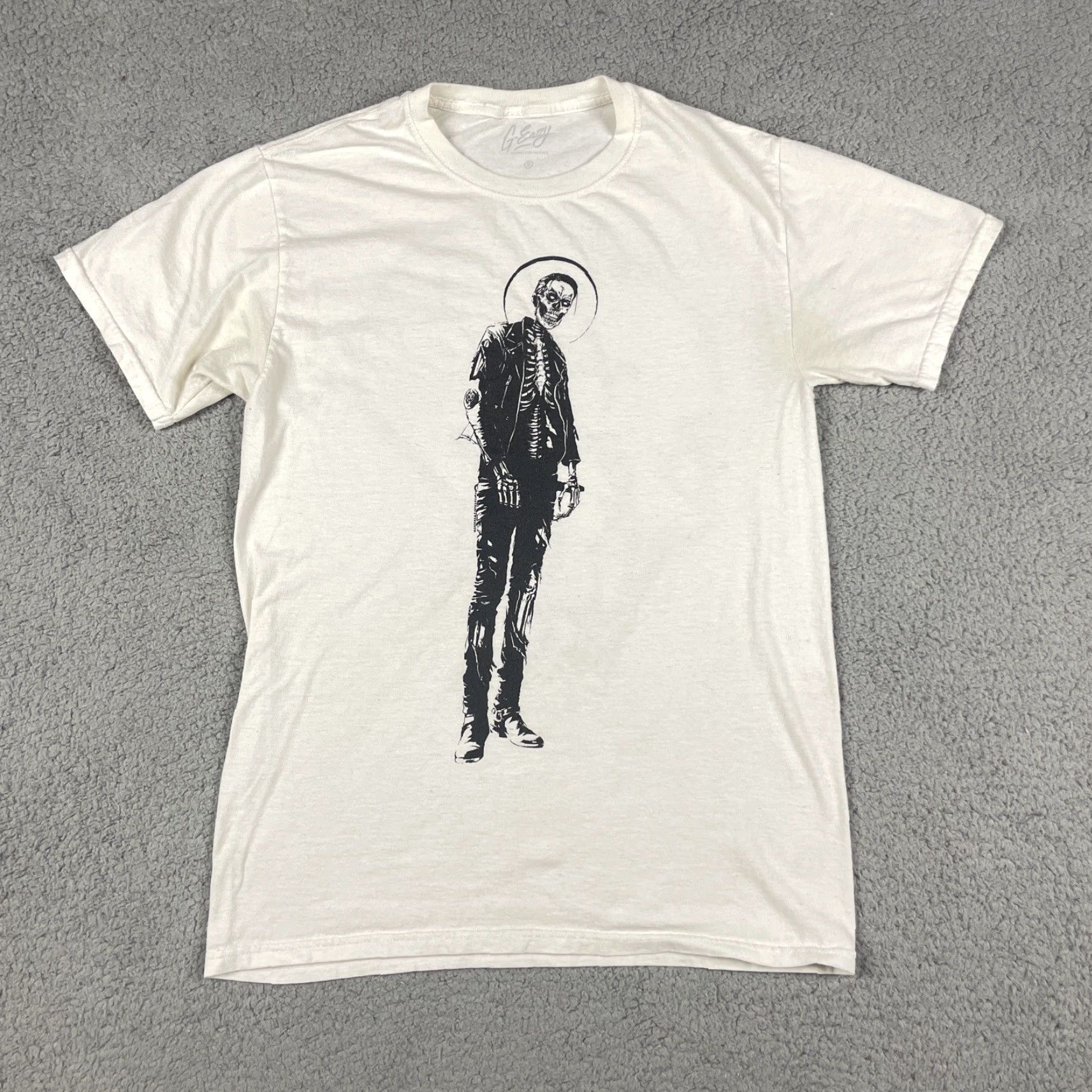 Etro VINTAGE G Eazy Shirt Adult Small White Music T-Shirt Mens Hip Hop Graphic Rare 90s Size US S / EU 44-46 / 1 - 2 Thumbnail