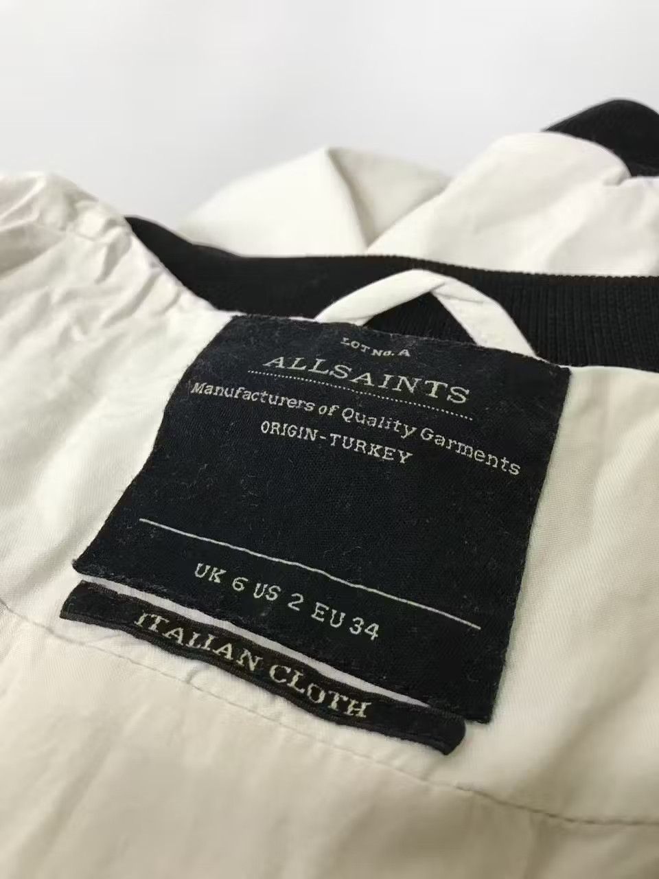 Allsaints × Designer × Japanese Brand All Saints quin bomber jacket Size XS / US 0-2 / IT 36-38 - 3 Thumbnail