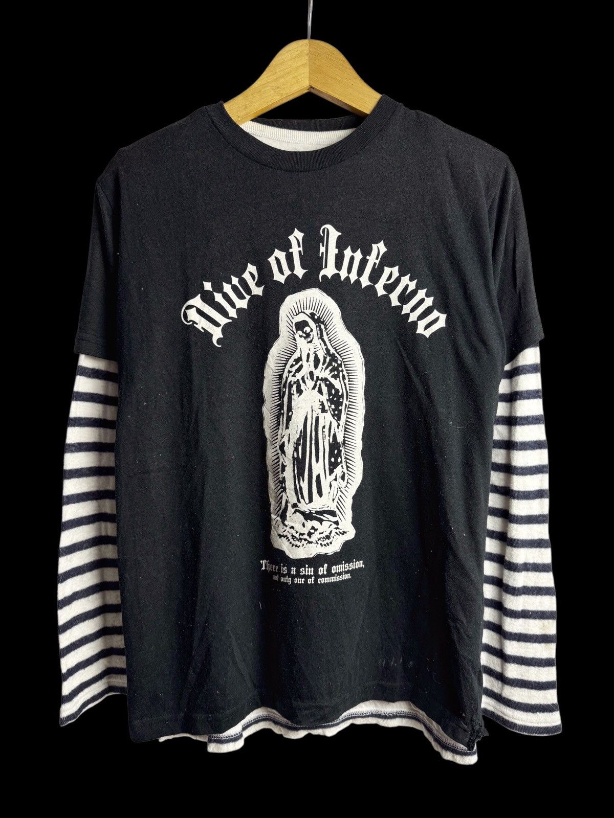 Beauty Beast × Hysteric Glamour × Japanese Brand Double Layers Skulls Oblo 10f1 Long Sleeve Size US M / EU 48-50 / 2 - 1 Thumbnail