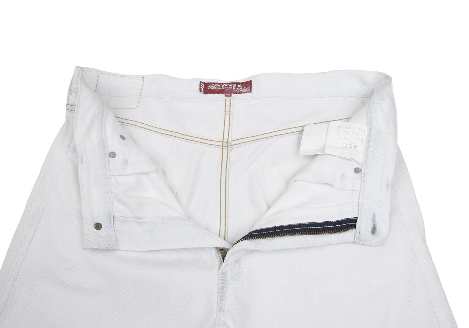 Junya Watanabe Bleached Denim Pants in Off White Size M Size US 30 / EU 46 - 5 Thumbnail
