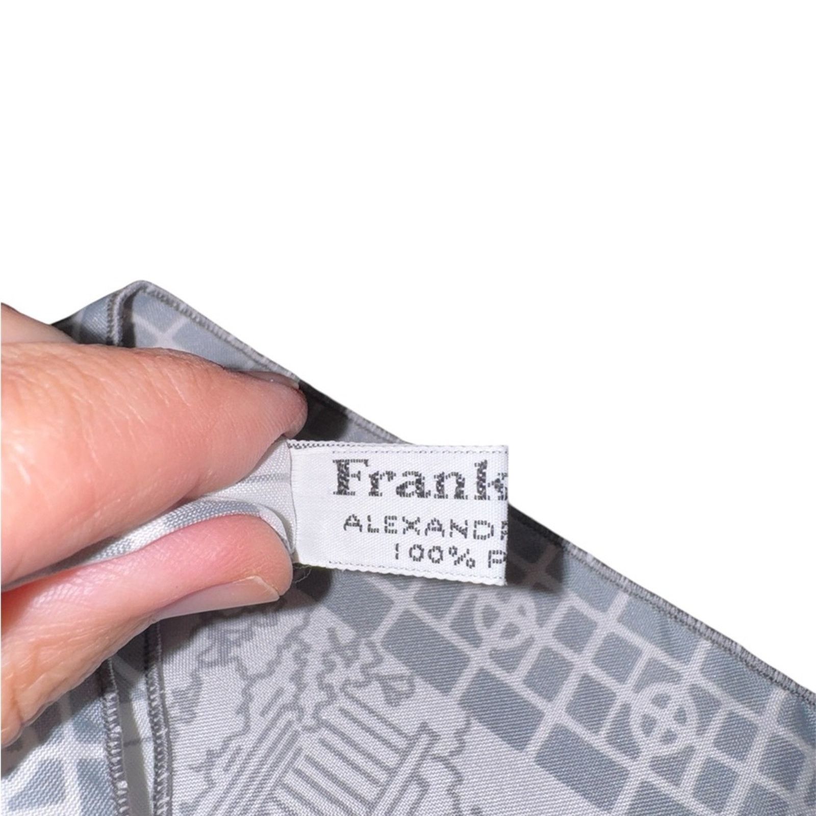 NBDN Nobrandedon VTG Frankie Welch Alexandria VA/Washinton DC city scarf Size ONE SIZE - 3 Thumbnail